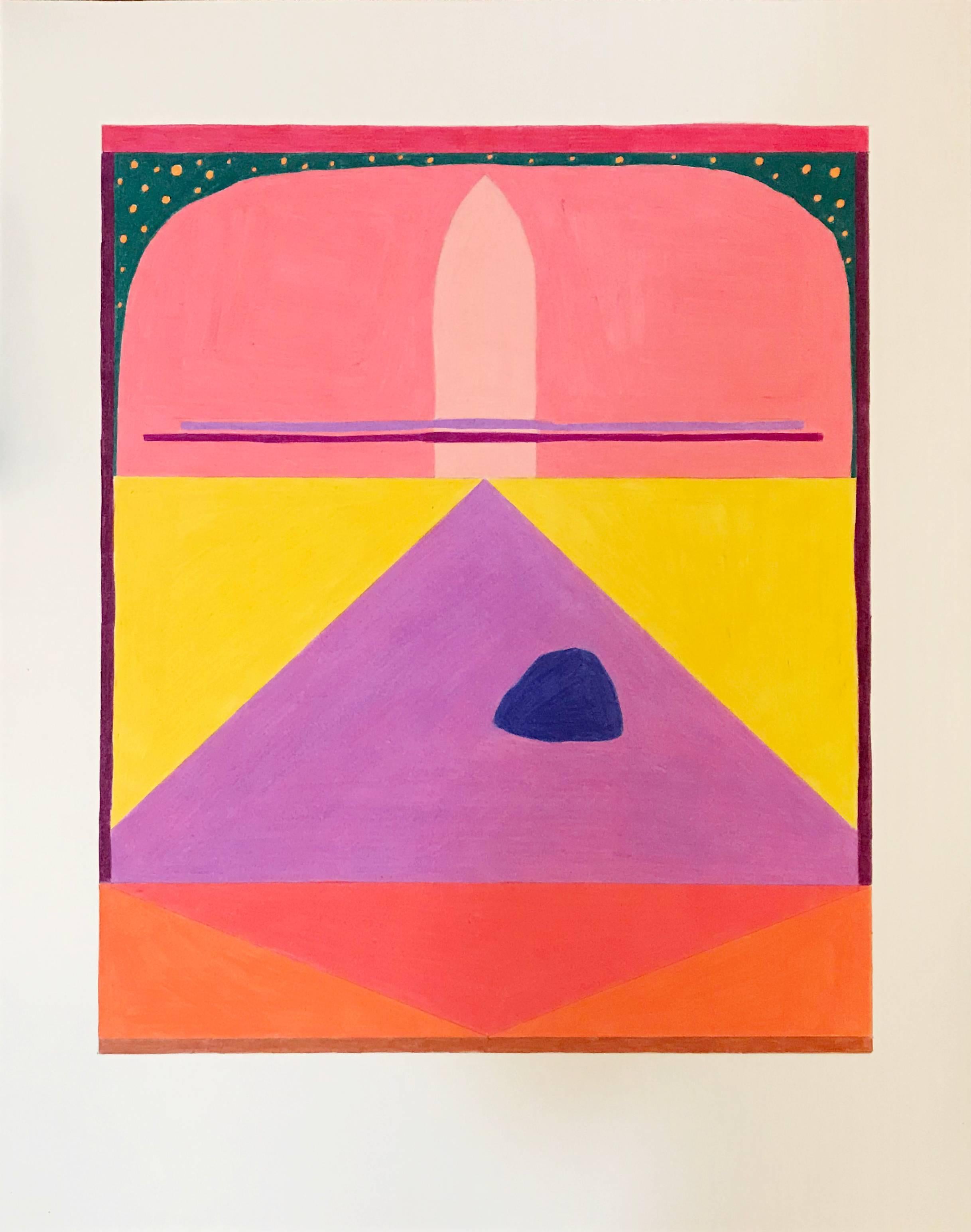 Rachel Chaldu Abstract Painting - Mirage