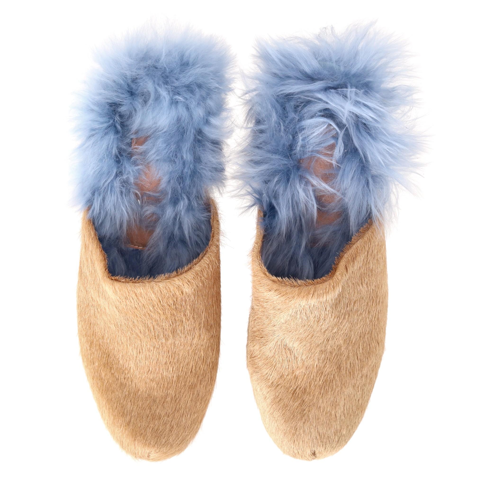 Women's Rachel Comey Cow Hair & Alpaca Fur Clogs