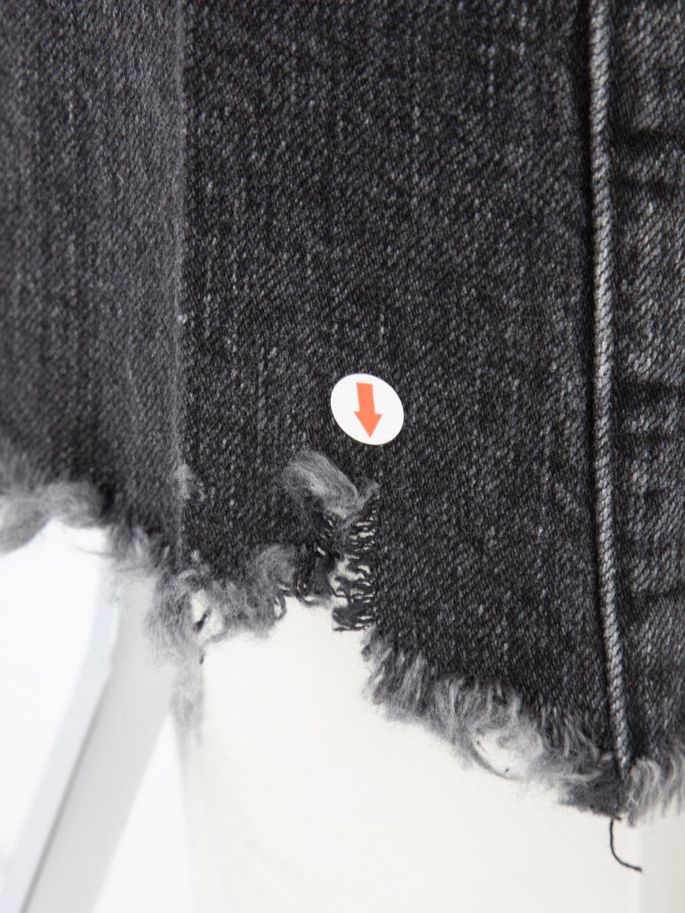 Rachel Comey Grey Denim Straight Leg Jeans Size XS For Sale 2