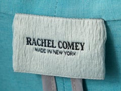Rachel Comey Turquoise Puff Sleeve Blouse