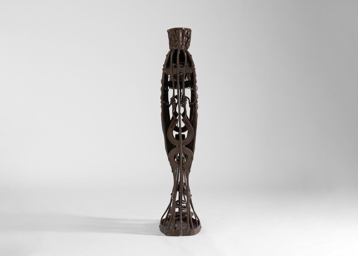 Rachel David, Flesh, Pressure and Soil Series : Janus, lampadaire, États-Unis 2022 en vente 3
