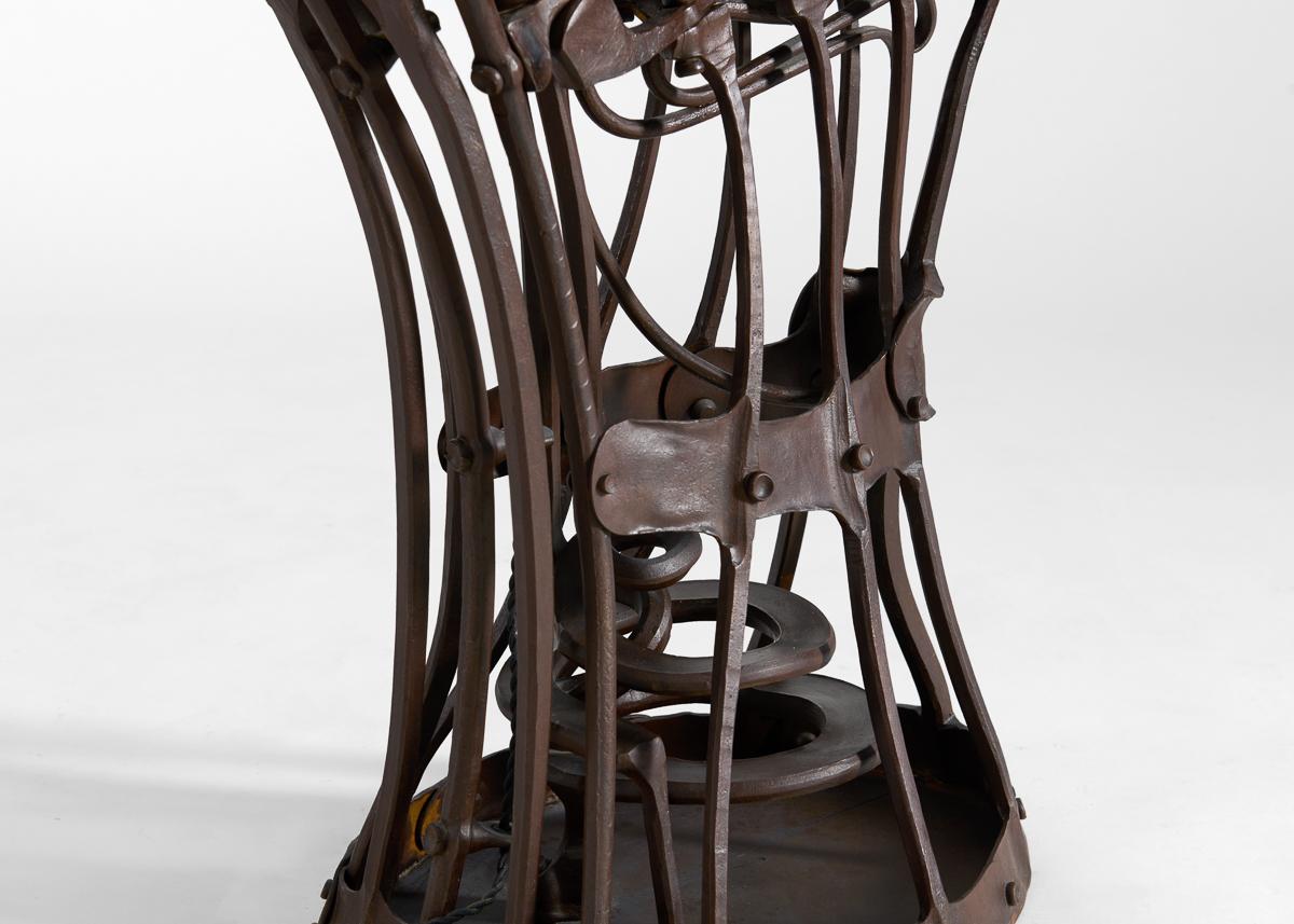 Rachel David, Flesh, Pressure and Soil Series : Janus, lampadaire, États-Unis 2022 en vente 2