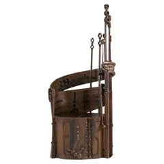 Rachel David, Pollinator Throne II, Sculptural Steel Chair, United States, 2022