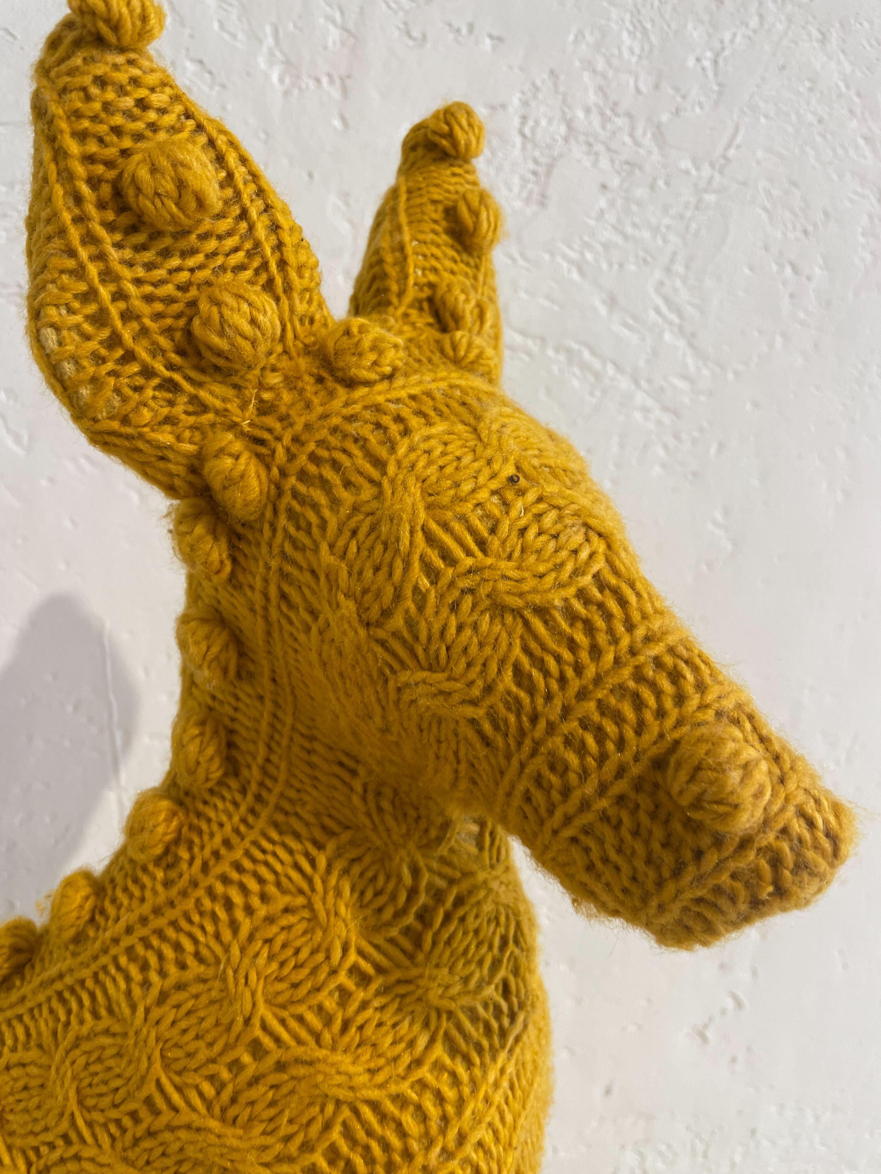 Amber Fox - Sculpture de Rachel Denny