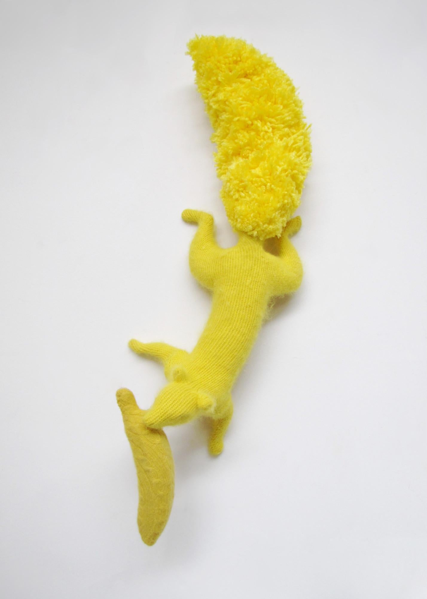 Banana Thief - Sculpture by Rachel Denny