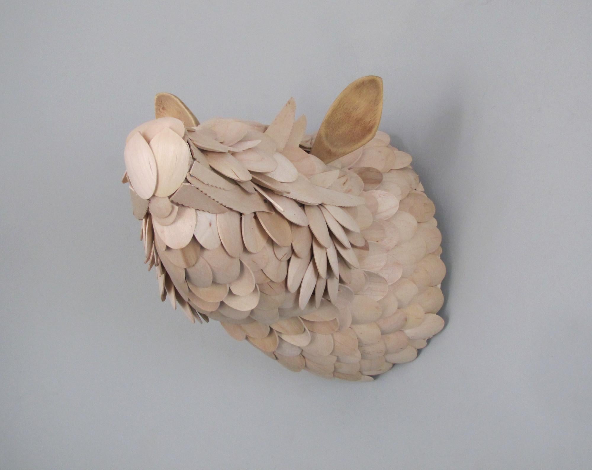 Éduquée à la cuillère - Mixed Media Art de Rachel Denny