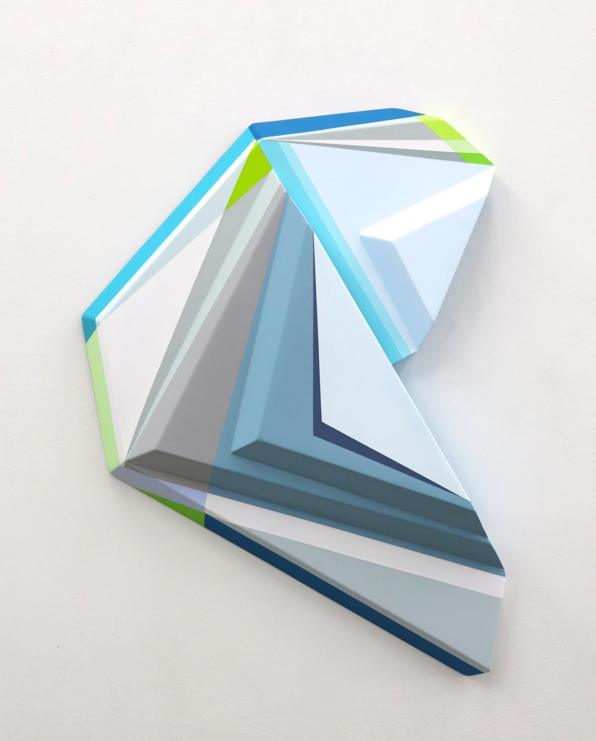 Rachel Hellmann Abstract Painting - Crystalline