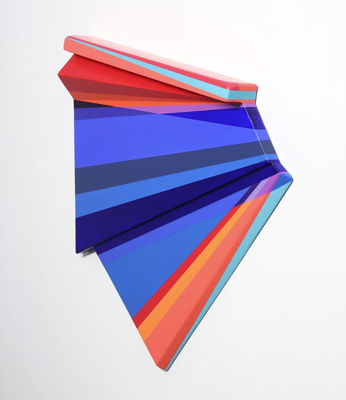 Overflow - Abstract Geometric Sculpture by Rachel Hellmann