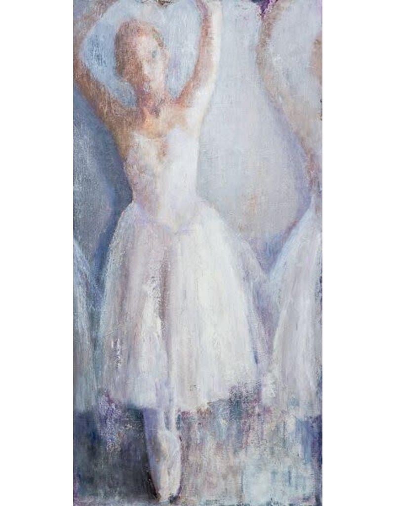 Ballerina VI - Mixed Media Art by Rachel Isadora