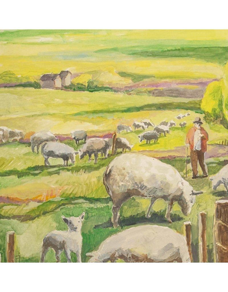 Idyllic (Original) - Mixed Media Art by Rachel Isadora