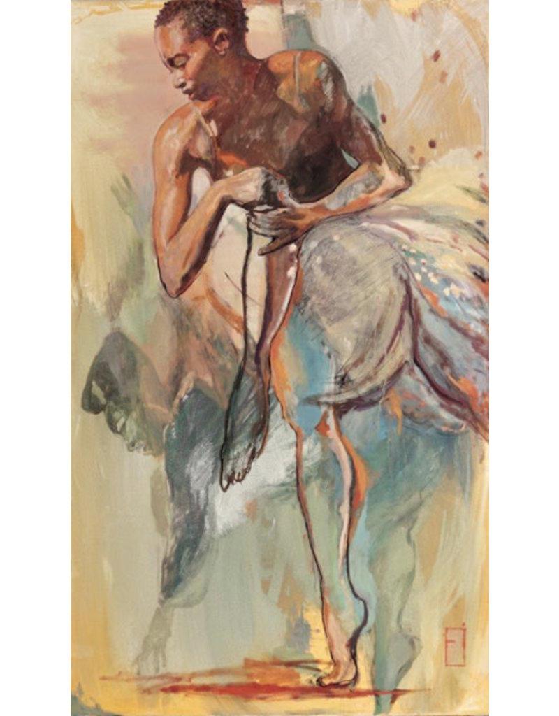 Two Dancers - Mixed Media Art by Rachel Isadora