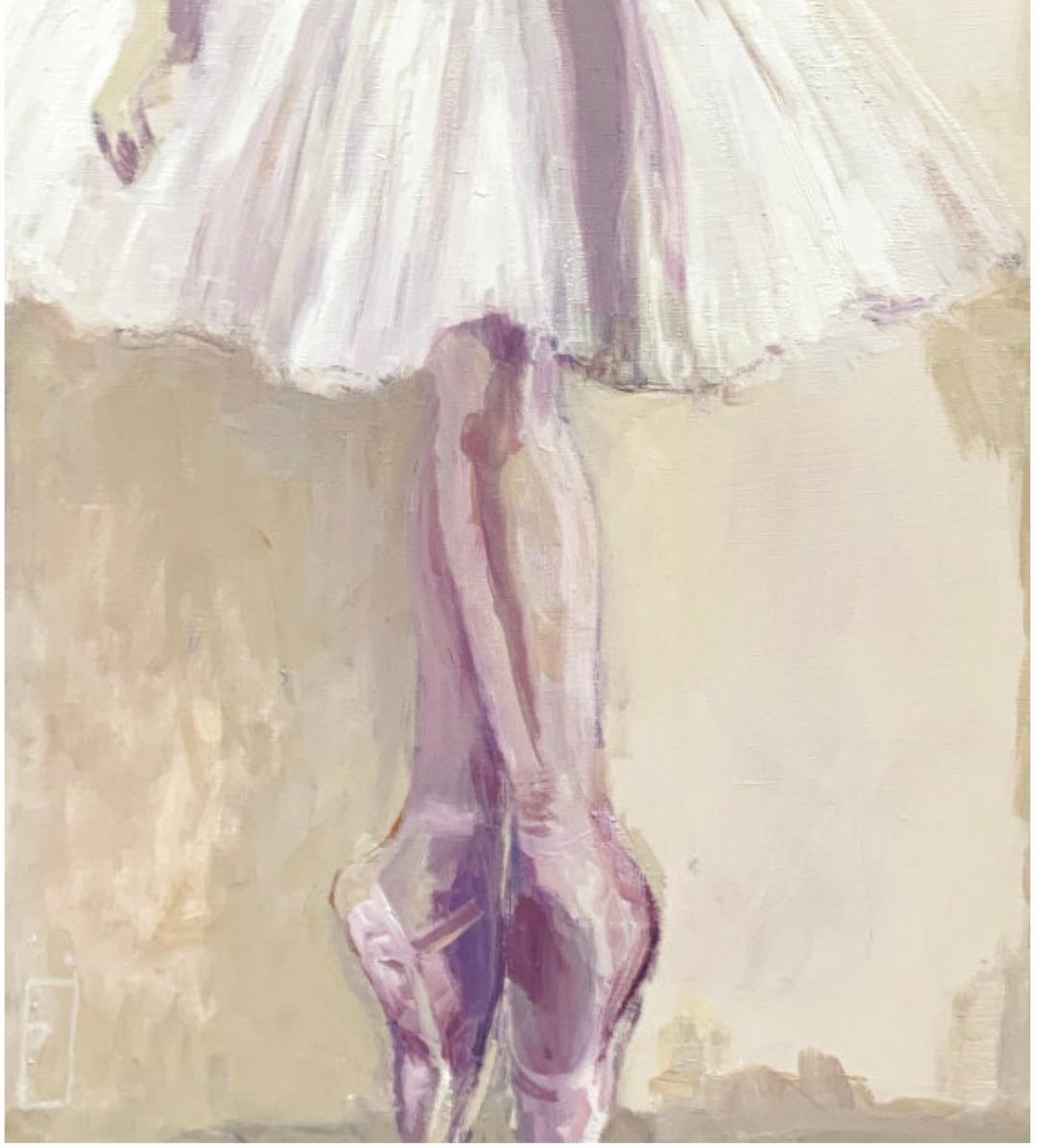 Untitled VII Ballerina - Mixed Media Art by Rachel Isadora