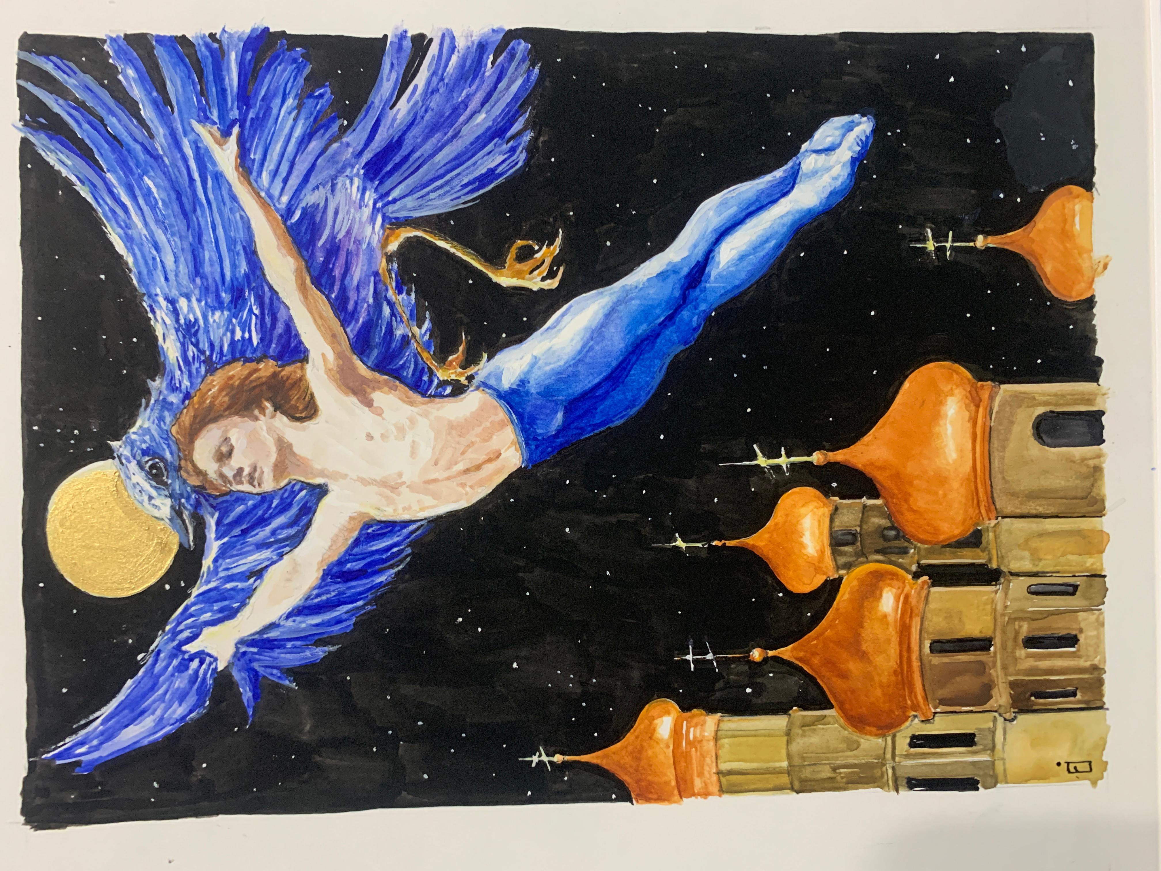 Uccello - Painting di Rachel Isadora