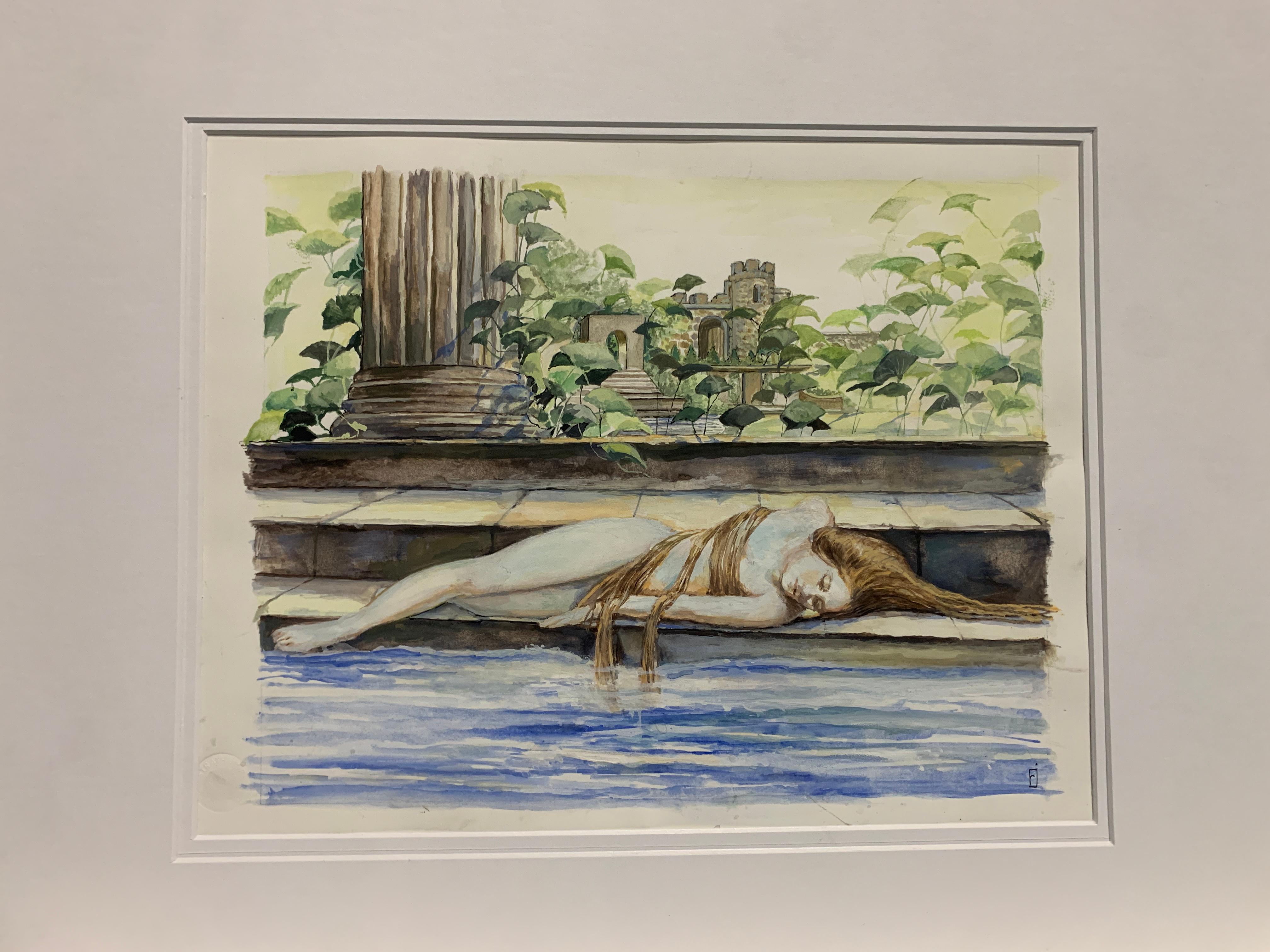 Rachel Isadora Figurative Painting - Isadora Sketch V