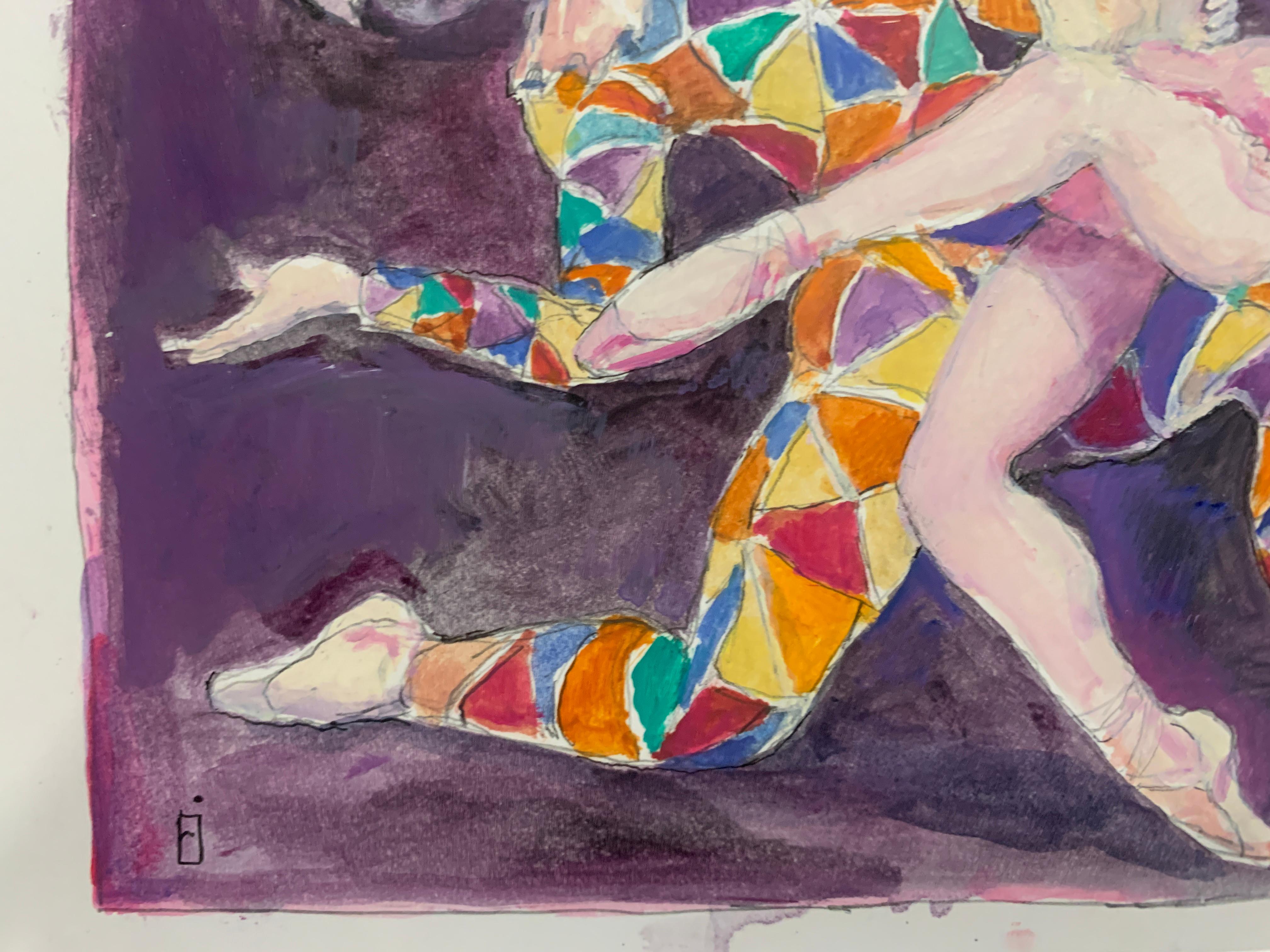 Narr (Zeitgenössisch), Painting, von Rachel Isadora