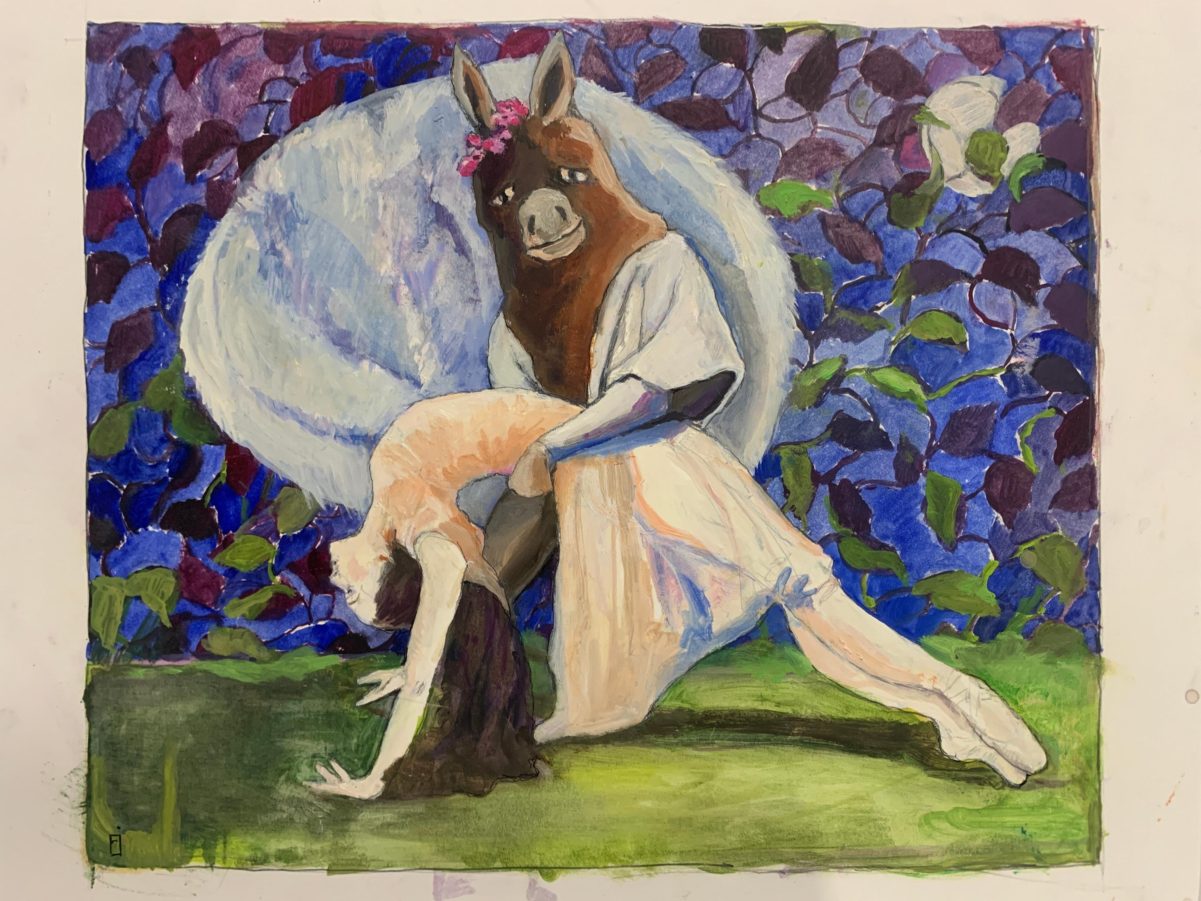Untitled I - Painting by Rachel Isadora