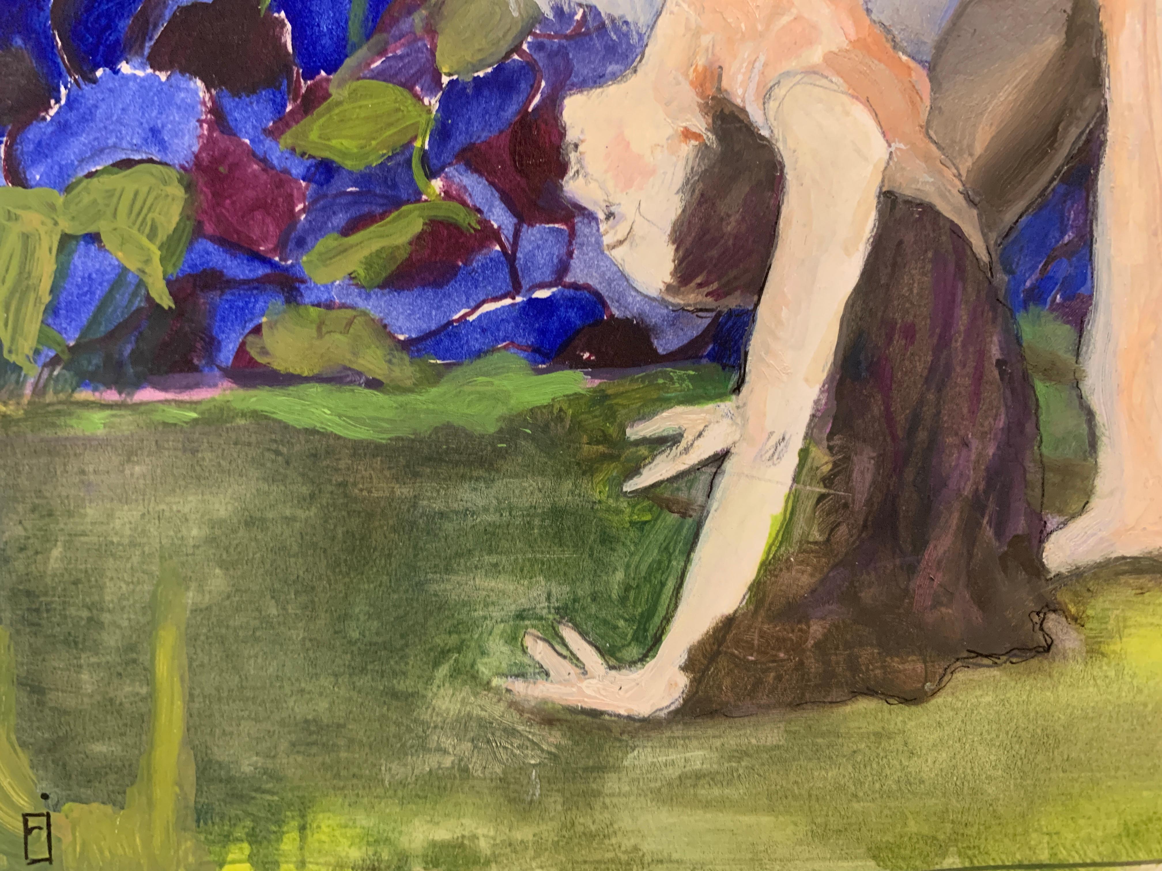Untitled I - Contemporary Painting by Rachel Isadora