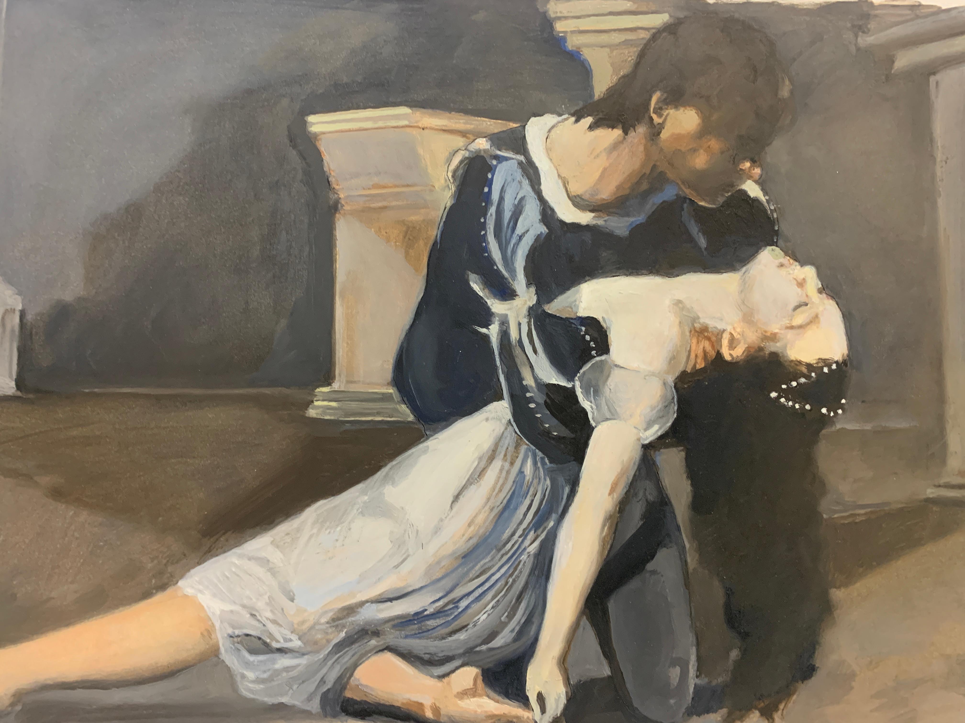 Untitled II - Contemporary Painting by Rachel Isadora