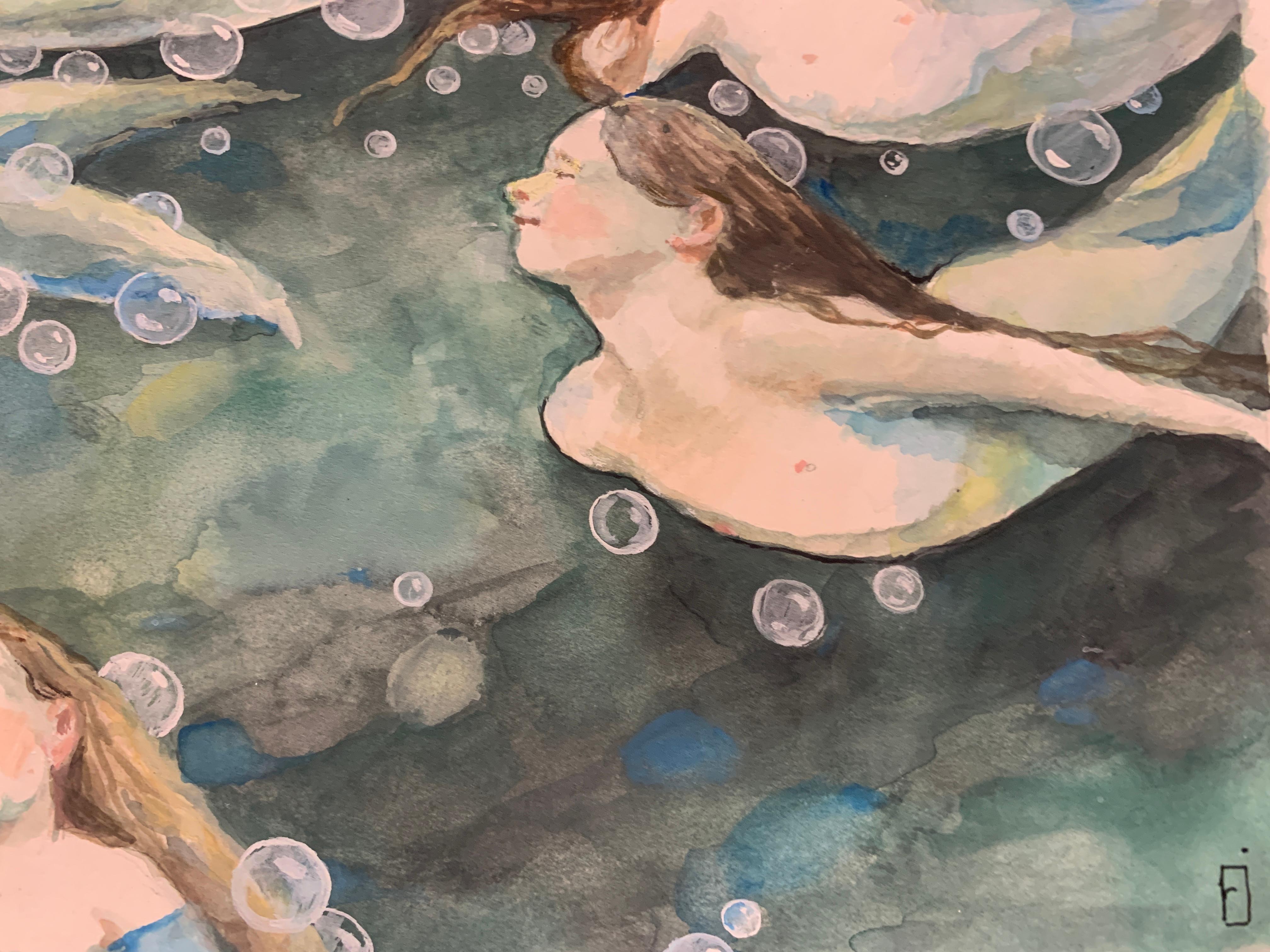 Unbenannt IV (Zeitgenössisch), Painting, von Rachel Isadora