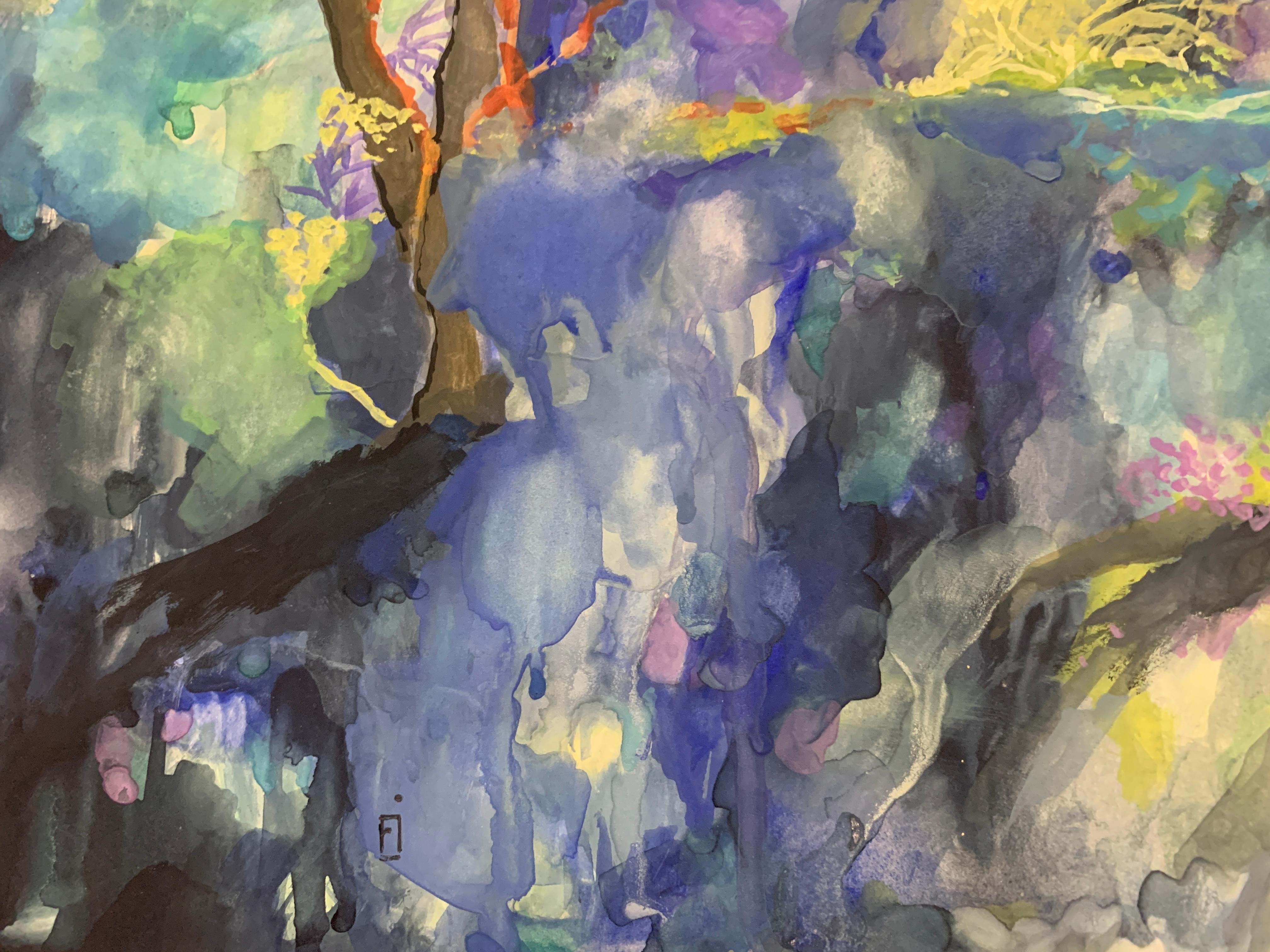 Untitled X - Painting by Rachel Isadora