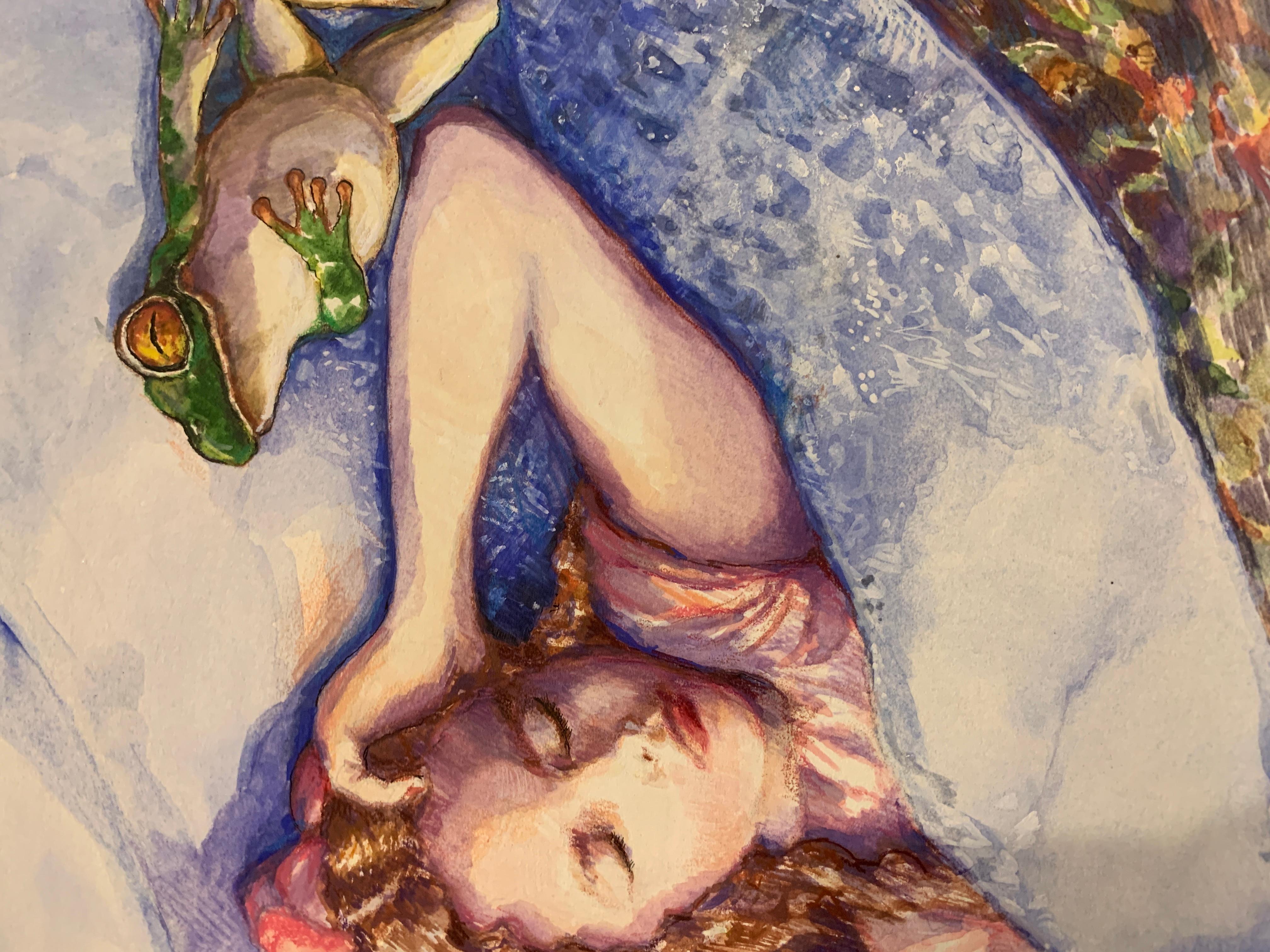 Untitled XIV - Contemporary Painting by Rachel Isadora