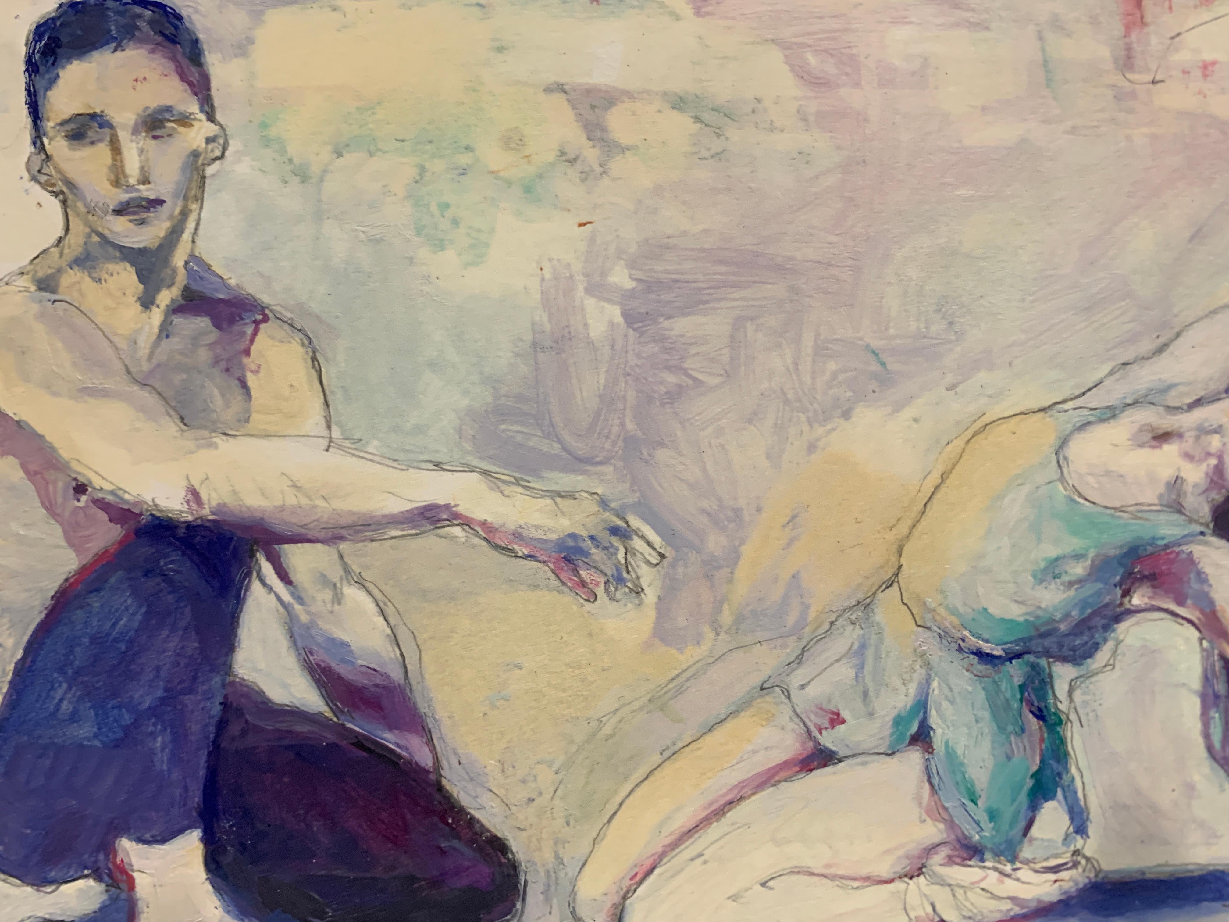 Unbenannt XVI (Zeitgenössisch), Painting, von Rachel Isadora