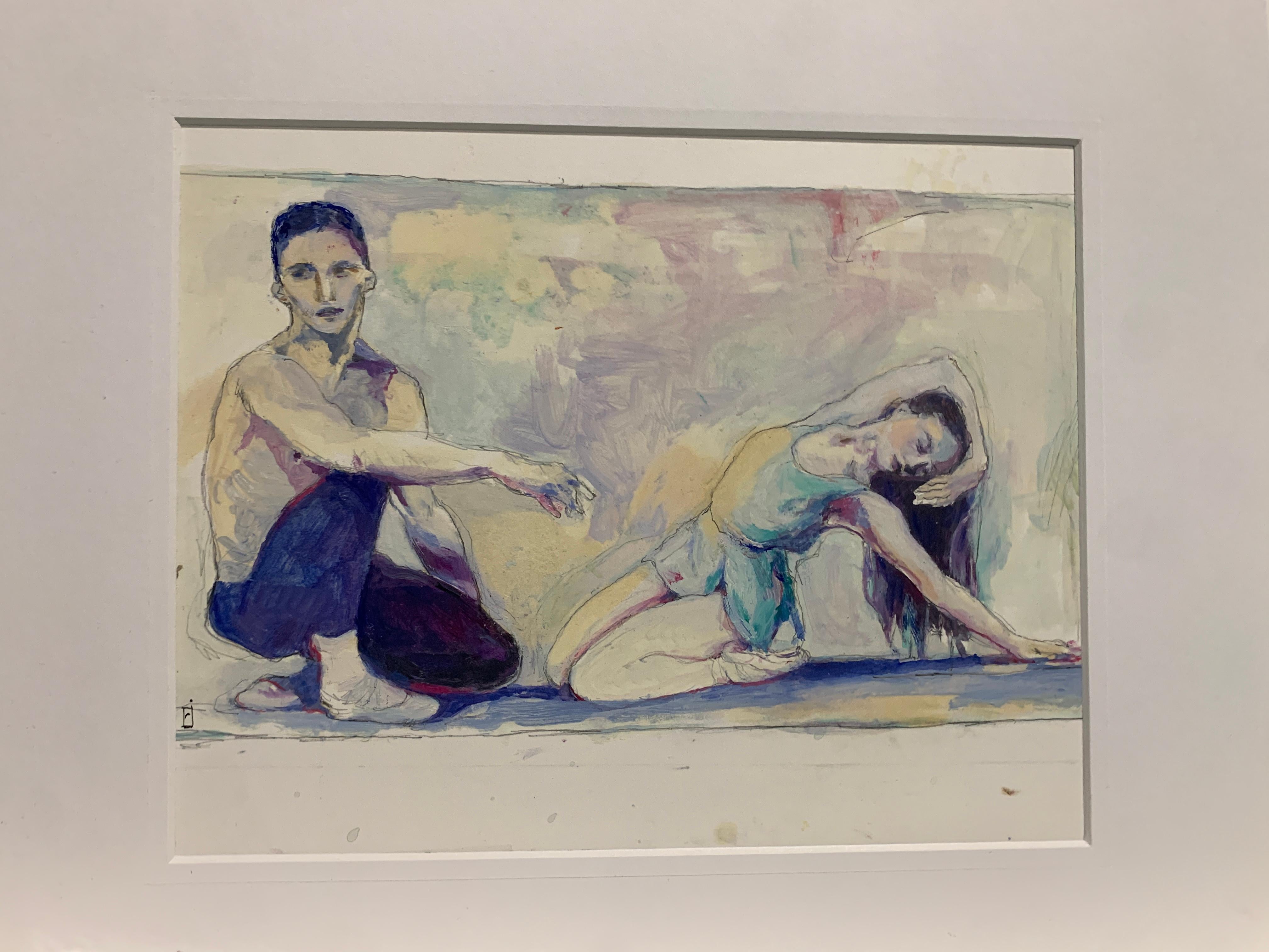 Rachel Isadora Figurative Painting – Unbenannt XVI