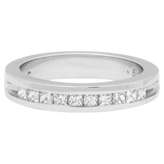 Rachel Koen 0.50 Cttw Princess Cut Diamond Wedding Band Ring Platinum