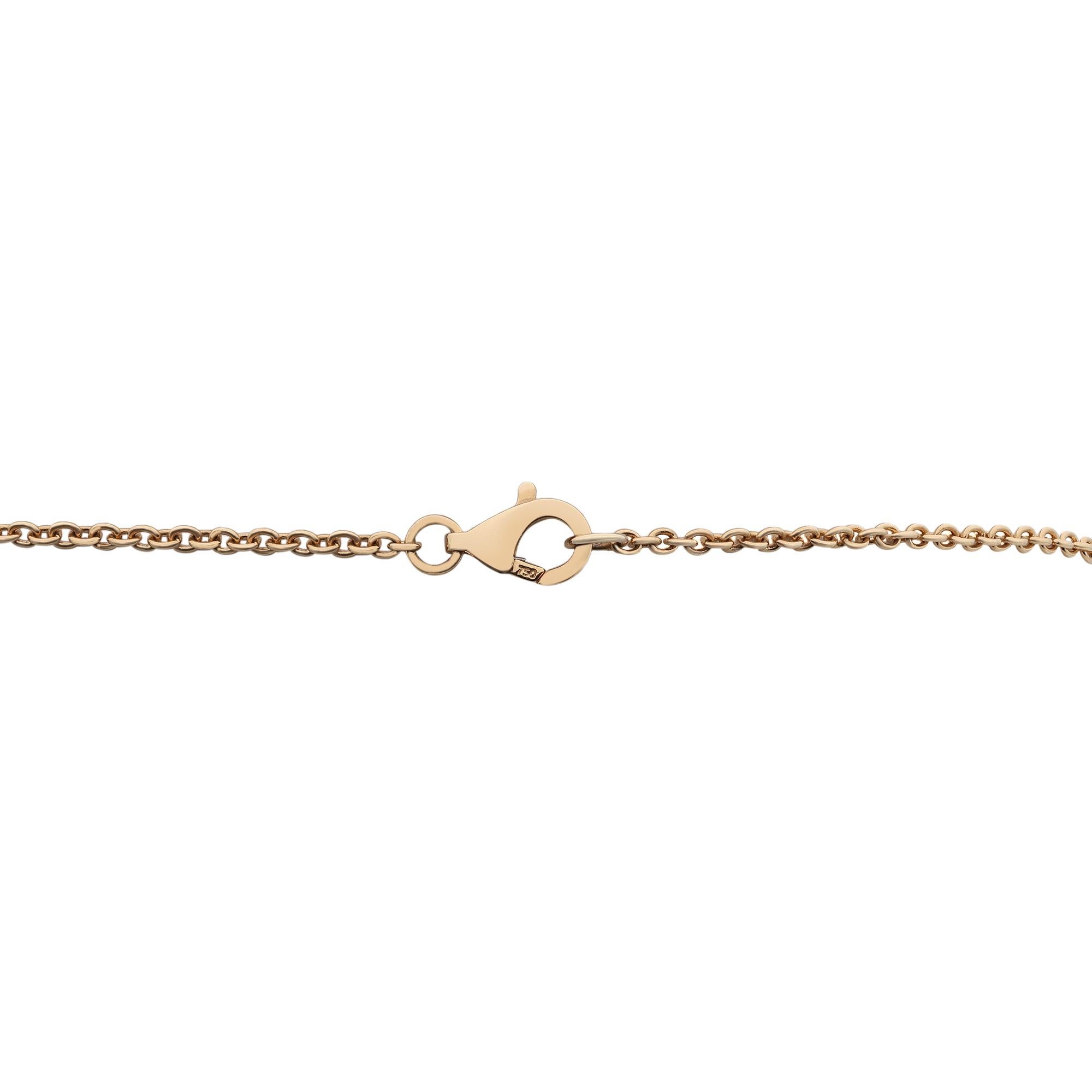 Women's Rachel Koen 1.02cttw Baguette Cut Diamond Cluster Bar Necklace 18K Yellow Gold For Sale
