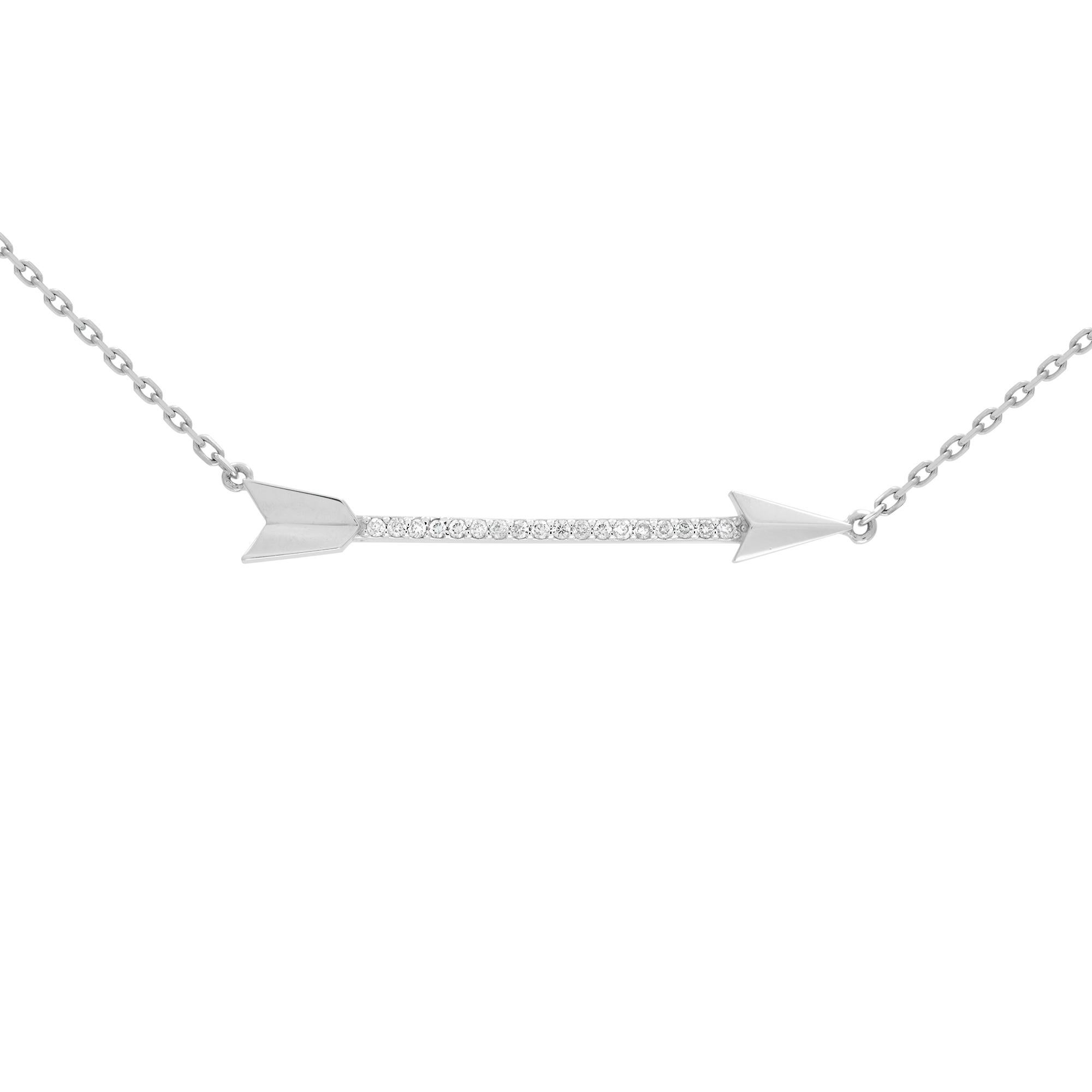 stella and dot arrow necklace
