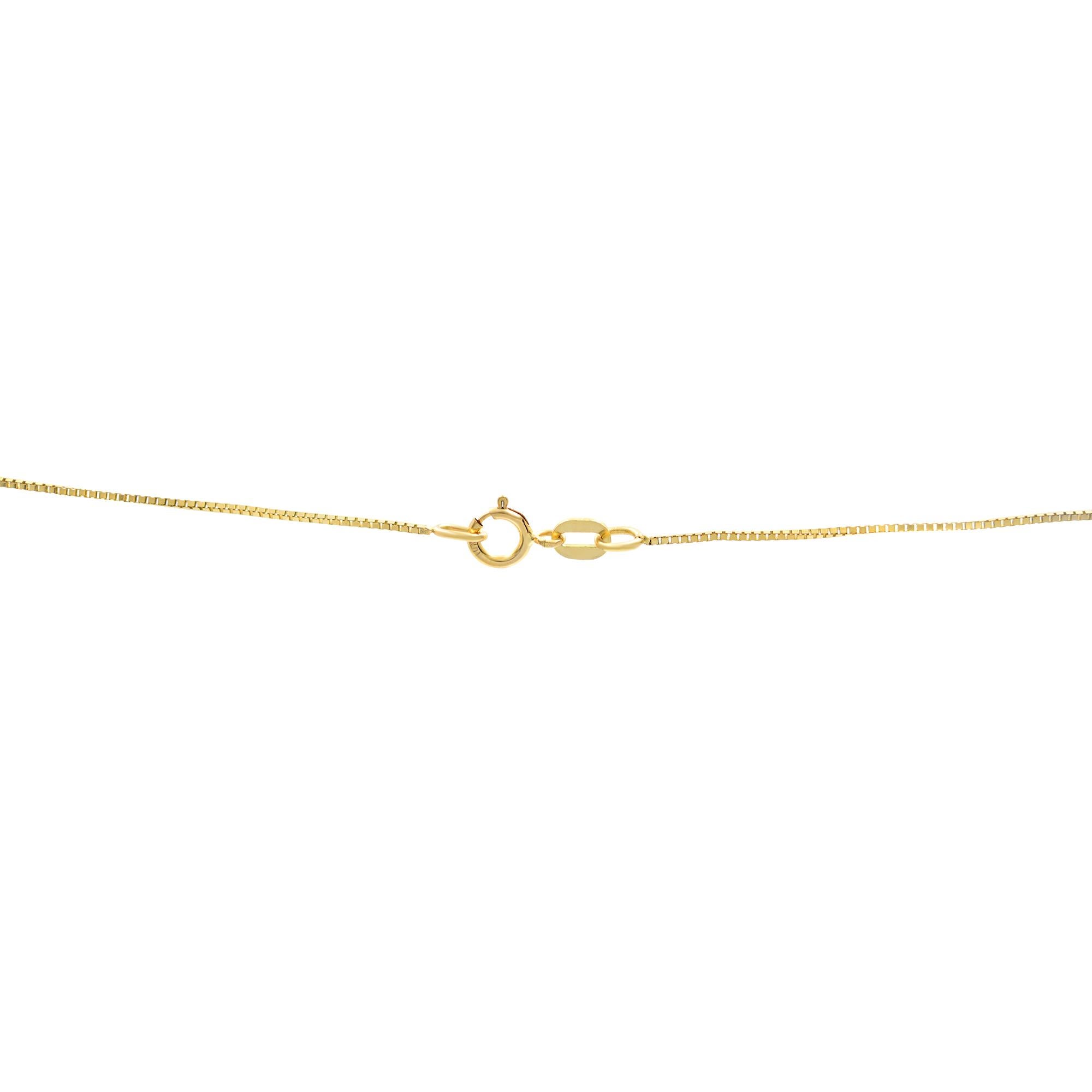 tiny chai necklace