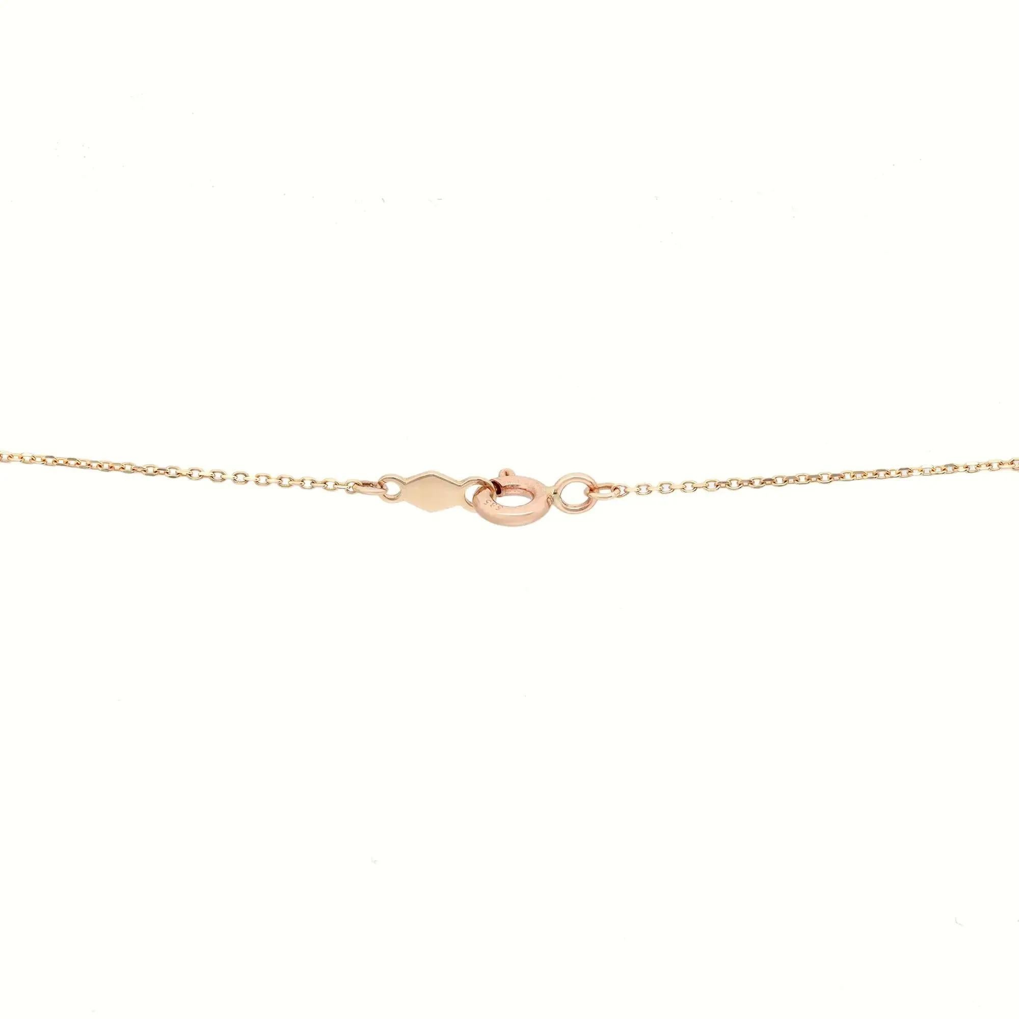 Modern Rachel Koen 9 Fresh Water Pearls Ladies Chain Necklace 14K Yellow Gold For Sale