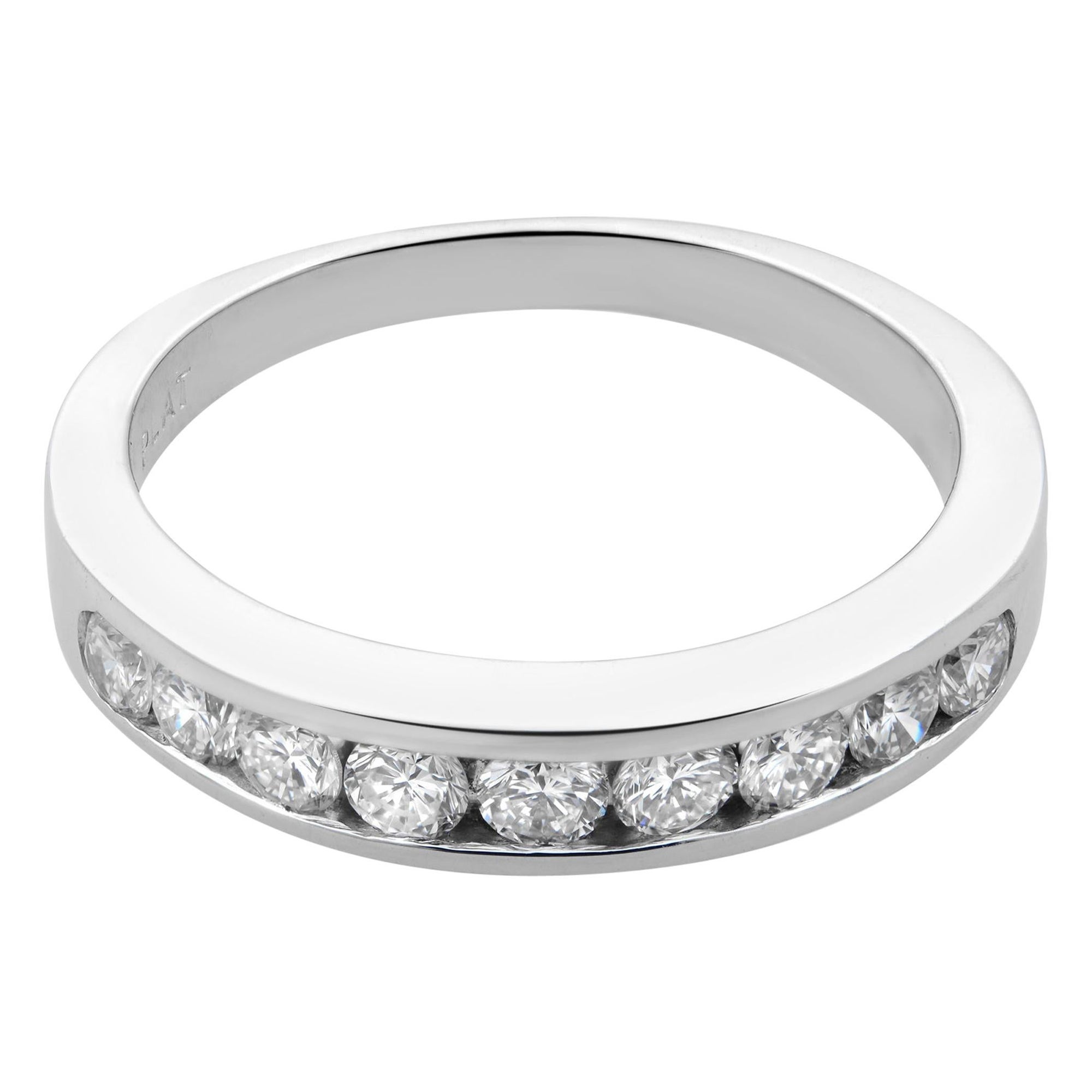 Rachel Koen Rachel Koen Diamant-Damen-Ehering Platin 0,50cttw