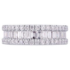 Rachel Koen Pave Diamond Ladies Wedding Ring Platinum 2.80 Cttw