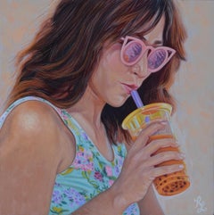 "Sip" (2019) de Rachel Linnemeier, Retrato femenino