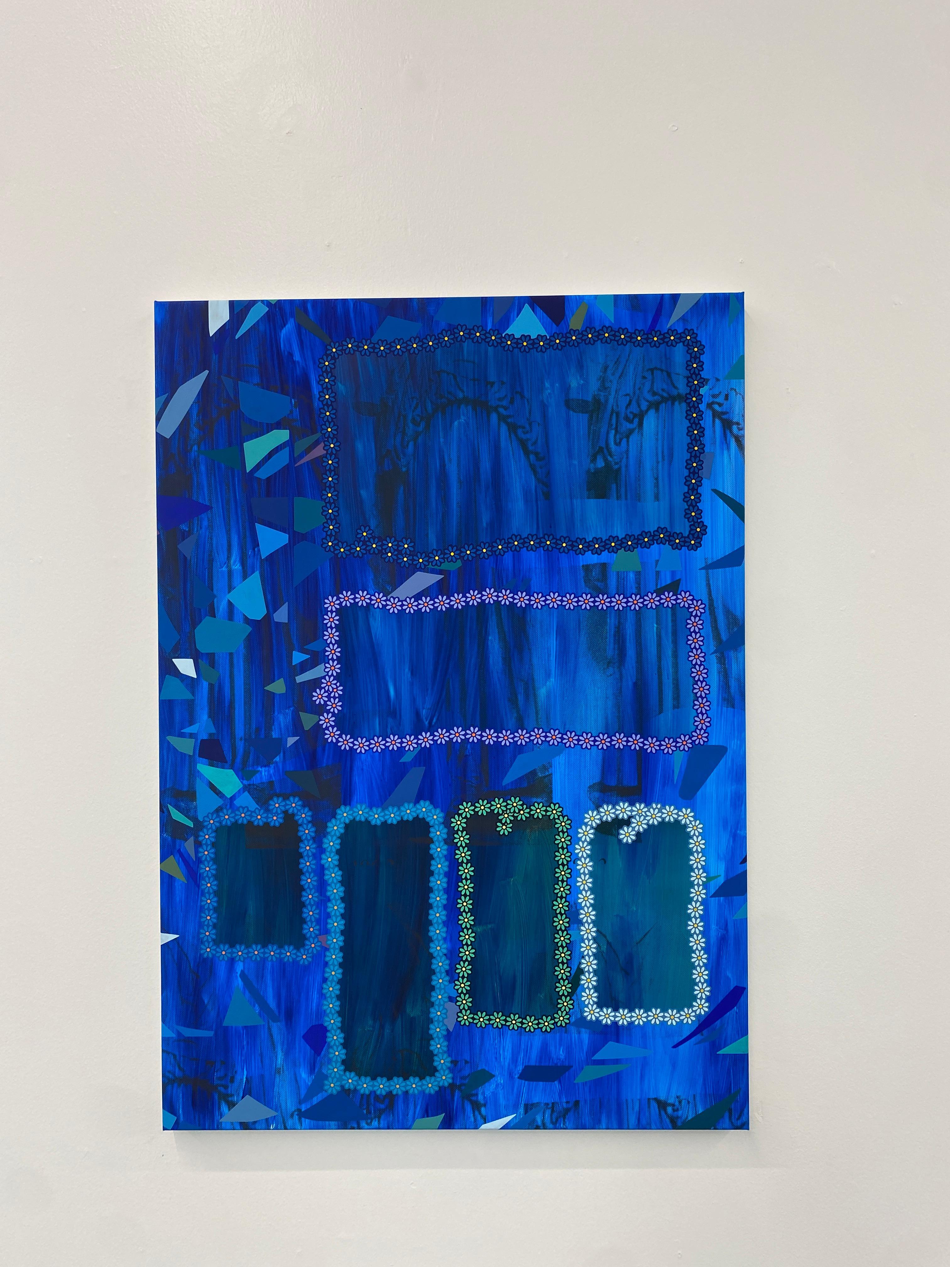 *On view at Ivester Contemporary through May 27th* 

In this newest body of paintings and prints, Fort Worth based artist Rachel Livedalen continues the exploration of femininity through the lens of art history and popular culture, but grid and
