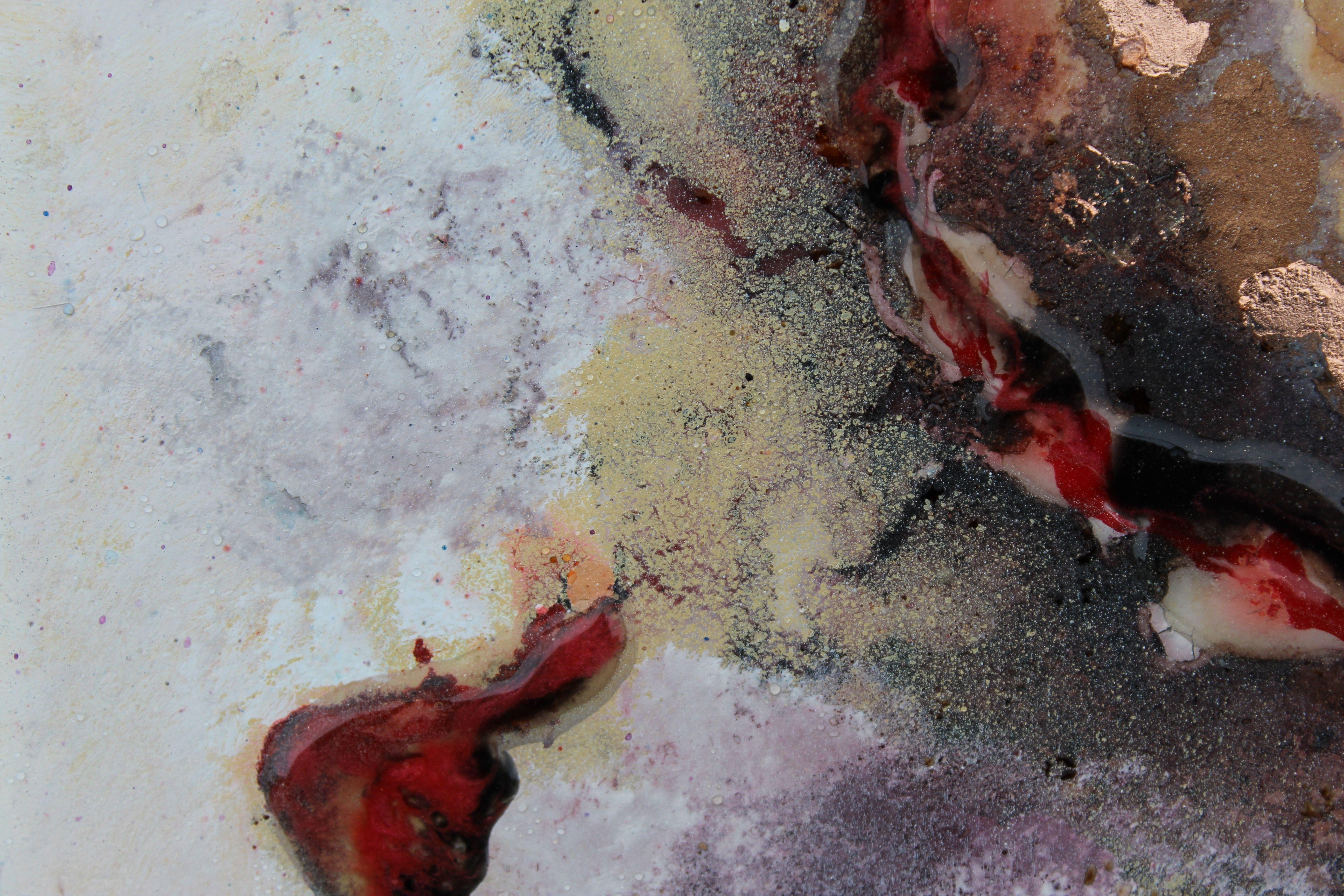 Copperstream, Painting, Acrylic on Wood Panel 2