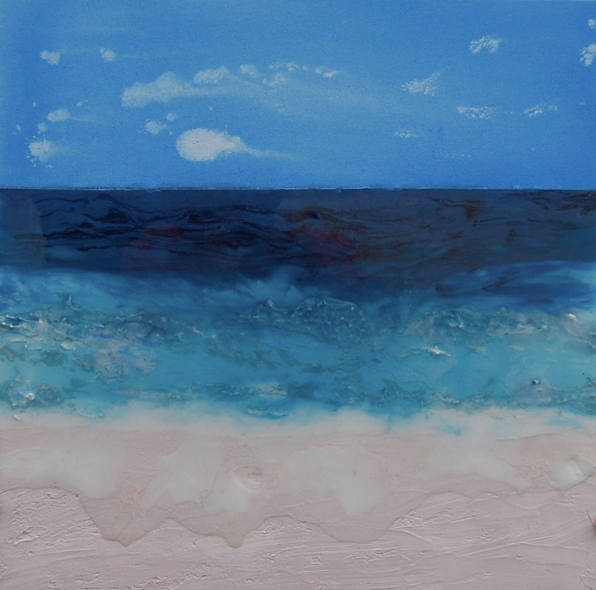 Playa Rosa II, Pintura, Acrílico sobre lienzo - Painting de Rachel McCullock