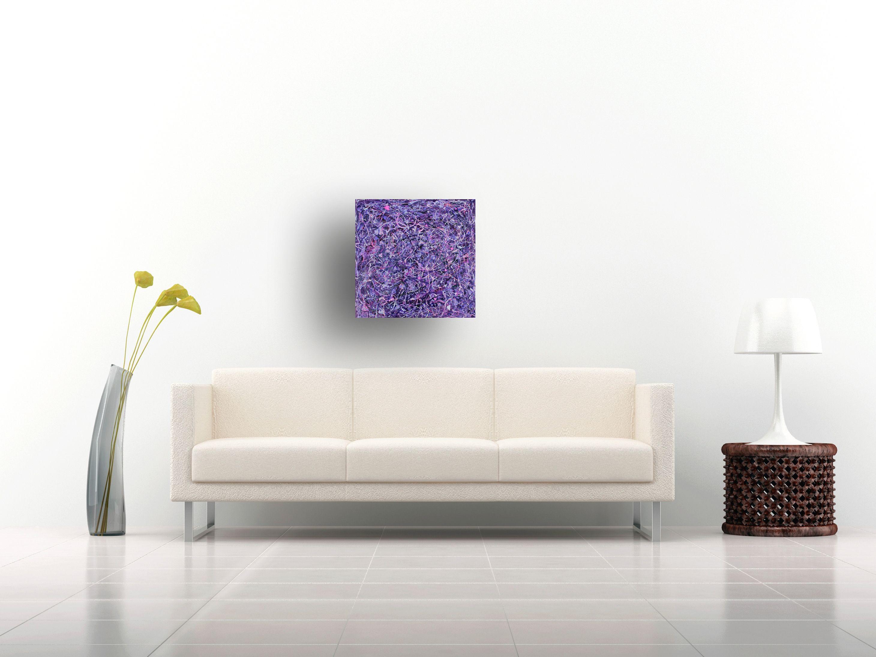 L'ultima incursione di McCullock nel colore e nella texture ha dato vita a immagini grafiche intensamente movimentate. La composizione assomiglia quasi a un graffito, ma mostra una forma esteticamente più gradevole.    Questo quadro presenta il