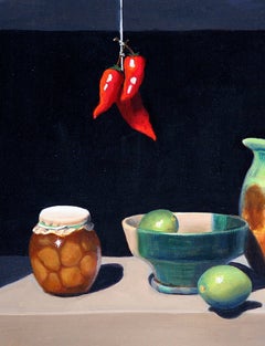 Still Life with Majolica Pitcher