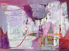 Momentum by Rachel Ovadia, Contemporary Abstract Mixed Medium Painting on Canvas