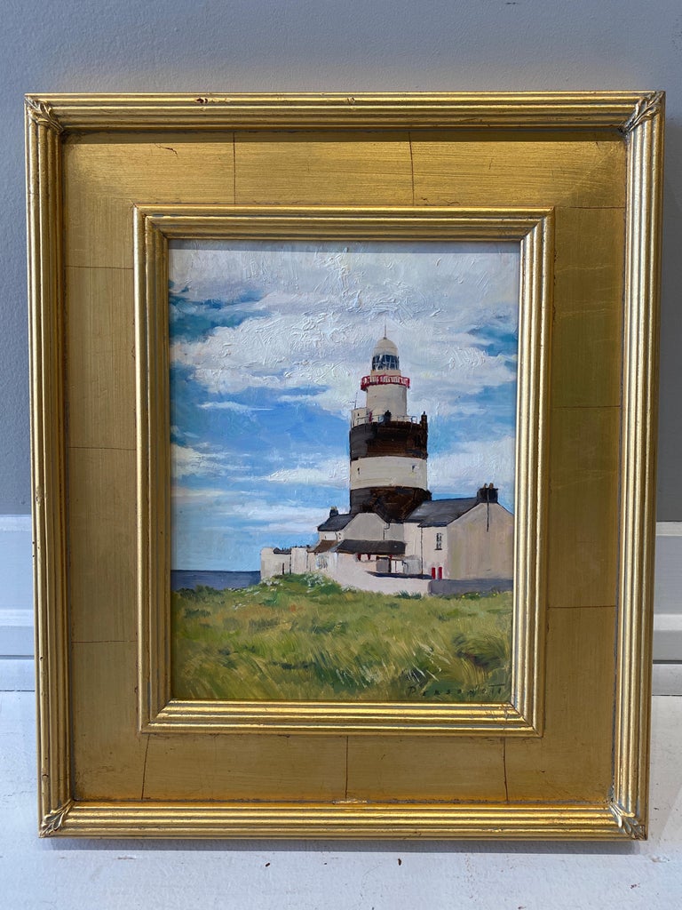 Hook Head Lighthouse - Painting by Rachel Personett