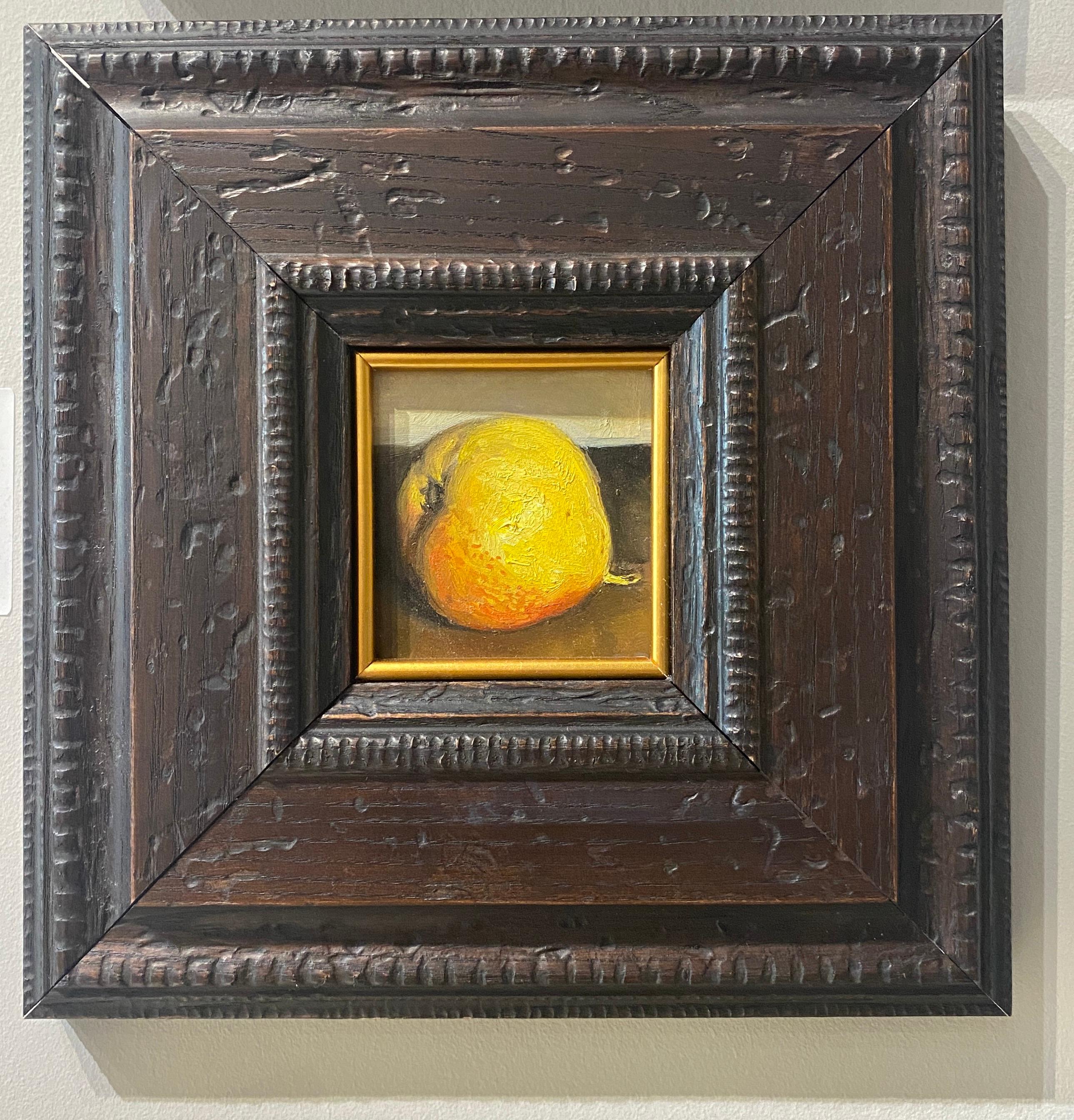 Mini Pear - Painting by Rachel Personett