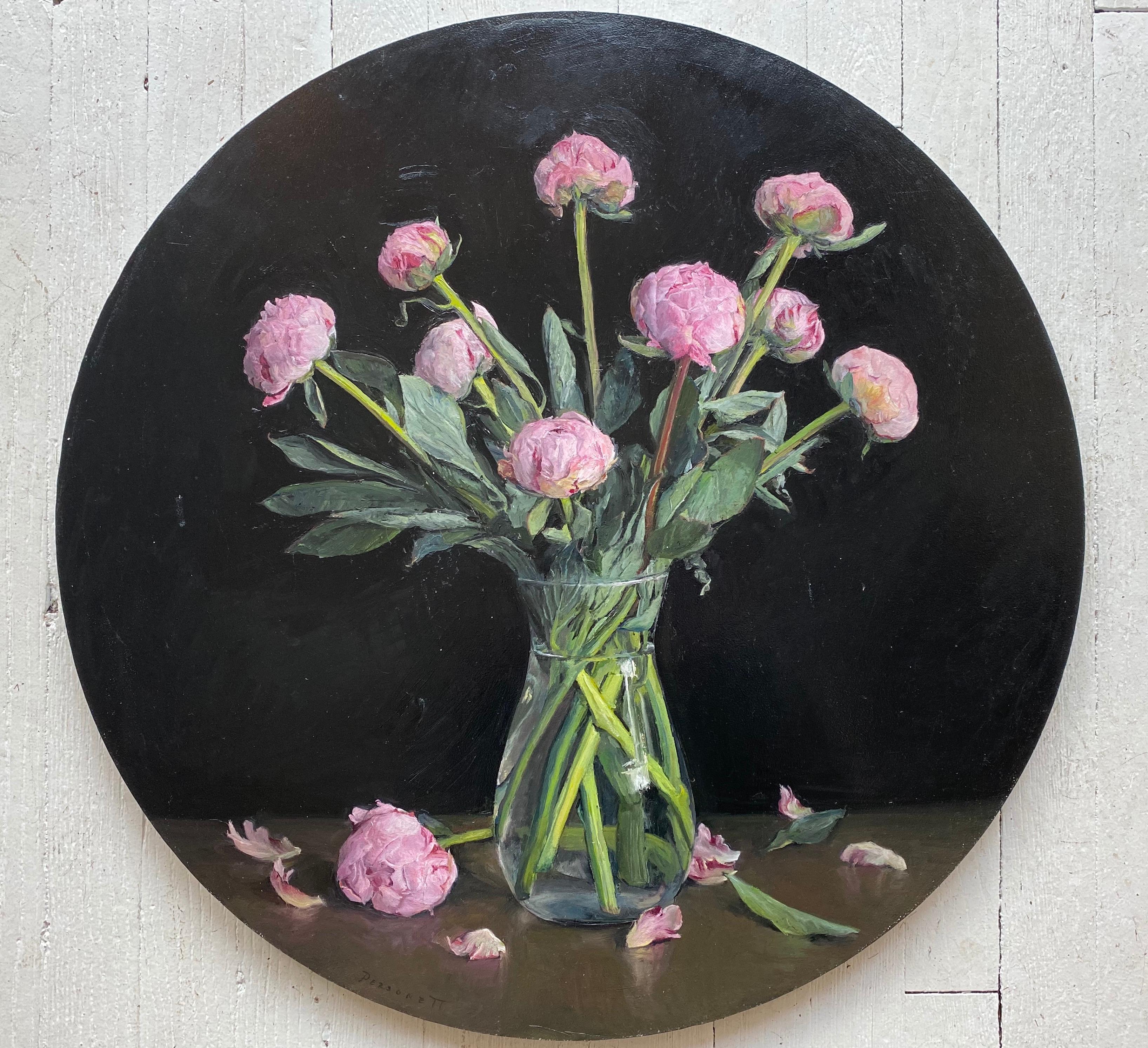 Rachel Personett Interior Painting - Pink Peonies