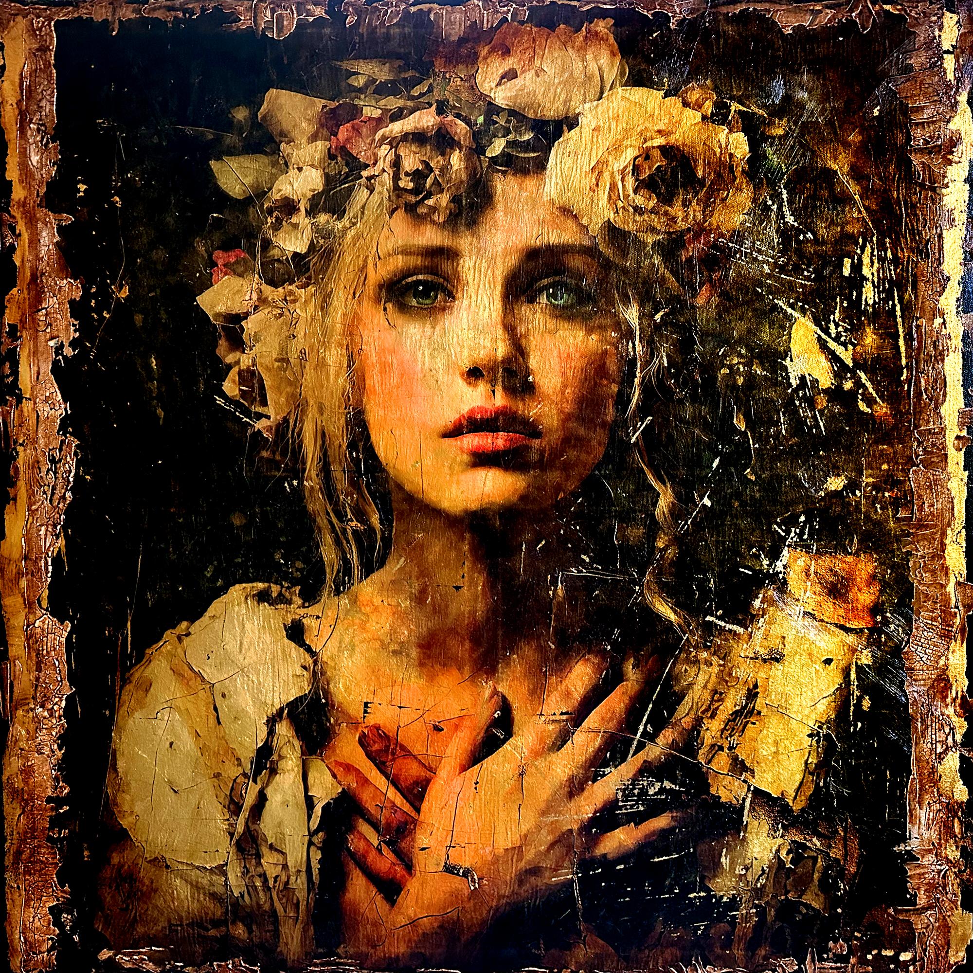Hestia - Mixed Media Art by Rachel Richard