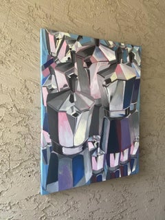 Reflections Moka, Oil Painting