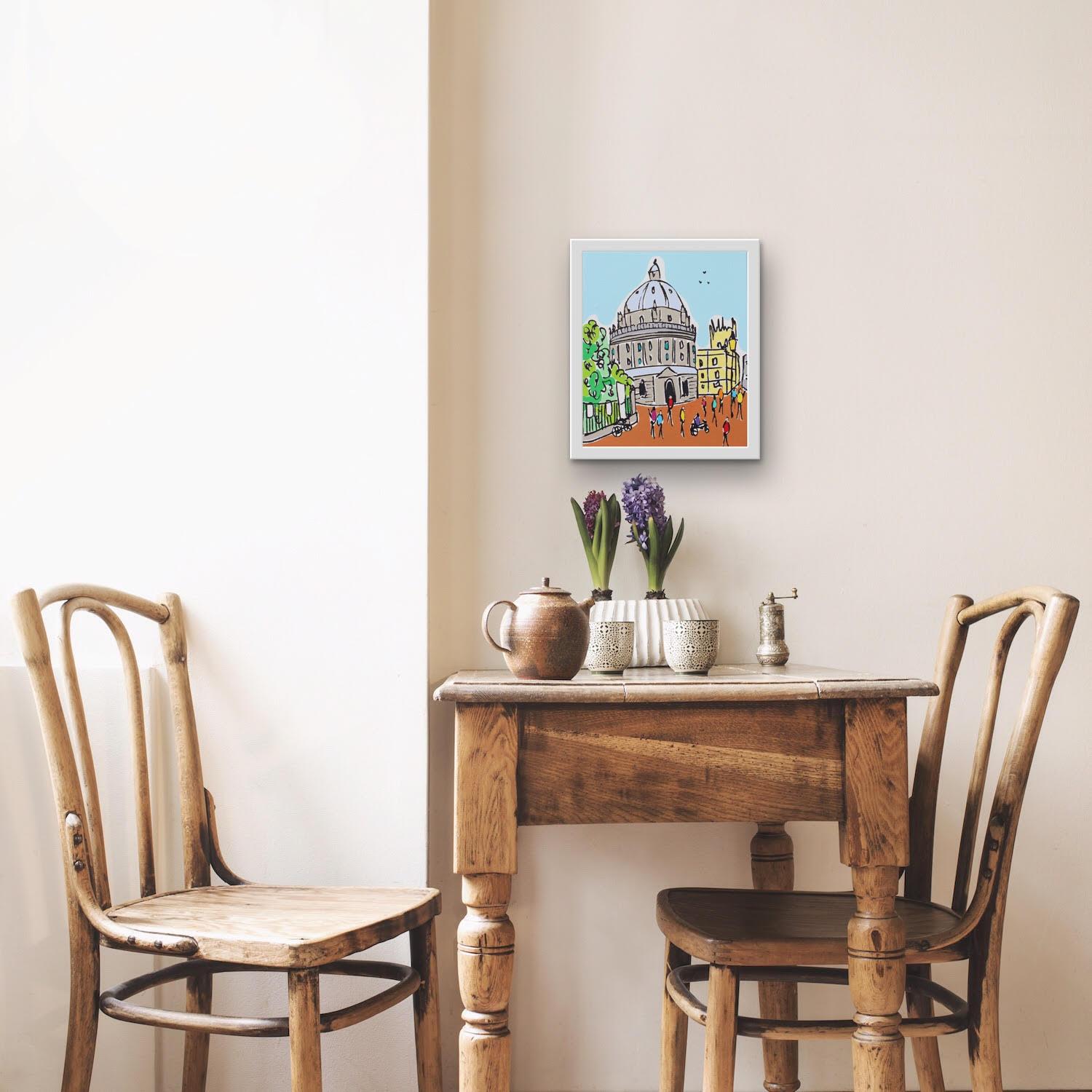 Mini Università di Oxford di Rachel Tighe, Arte originale, Pittura contemporanea in vendita 1