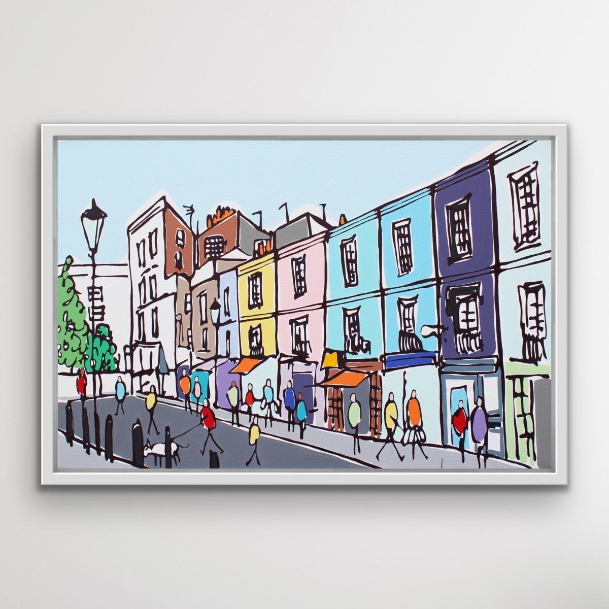 A walk along the colourful house and shops of Portobello Road in London.
Rachel Tighe, artist paints original art and is available to buy online with Wychwood Art. I've been a self-employed artist for the past 8 years after building up a reputation