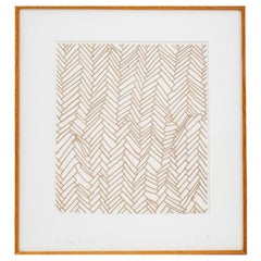 Rachel Whiteread "Herringbone Floor" gravure