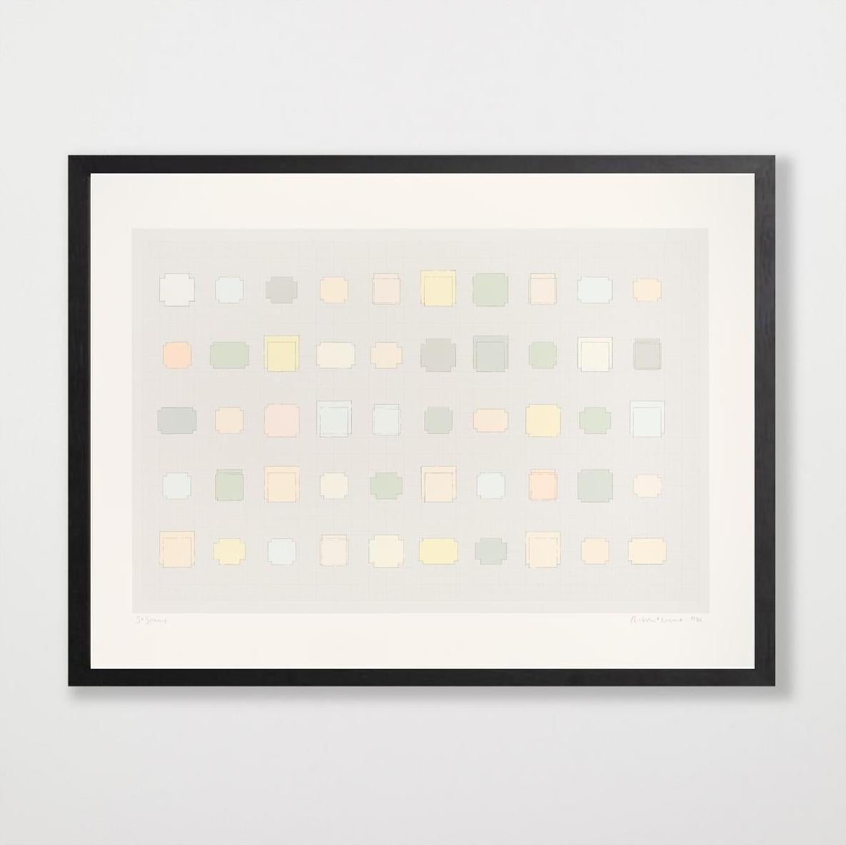 50 Räume – Zeitgenössische Kunst des 21. Jahrhunderts, Pastellfarben, Auflagen, Siebdruck (Weiß), Abstract Print, von Rachel Whiteread